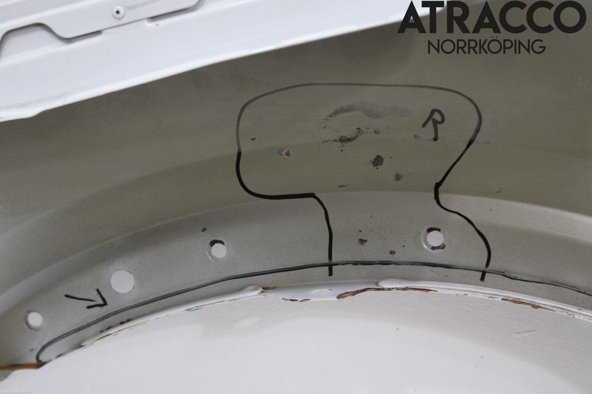 Audi Q3 8U 12-18 Skärm Fram Höger