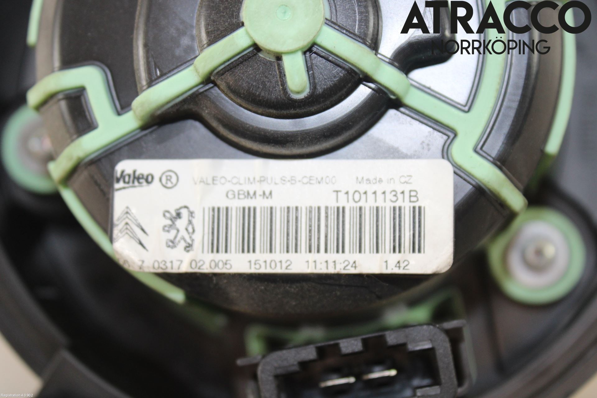 Citroen C4 II 11-18 Värmefläkt