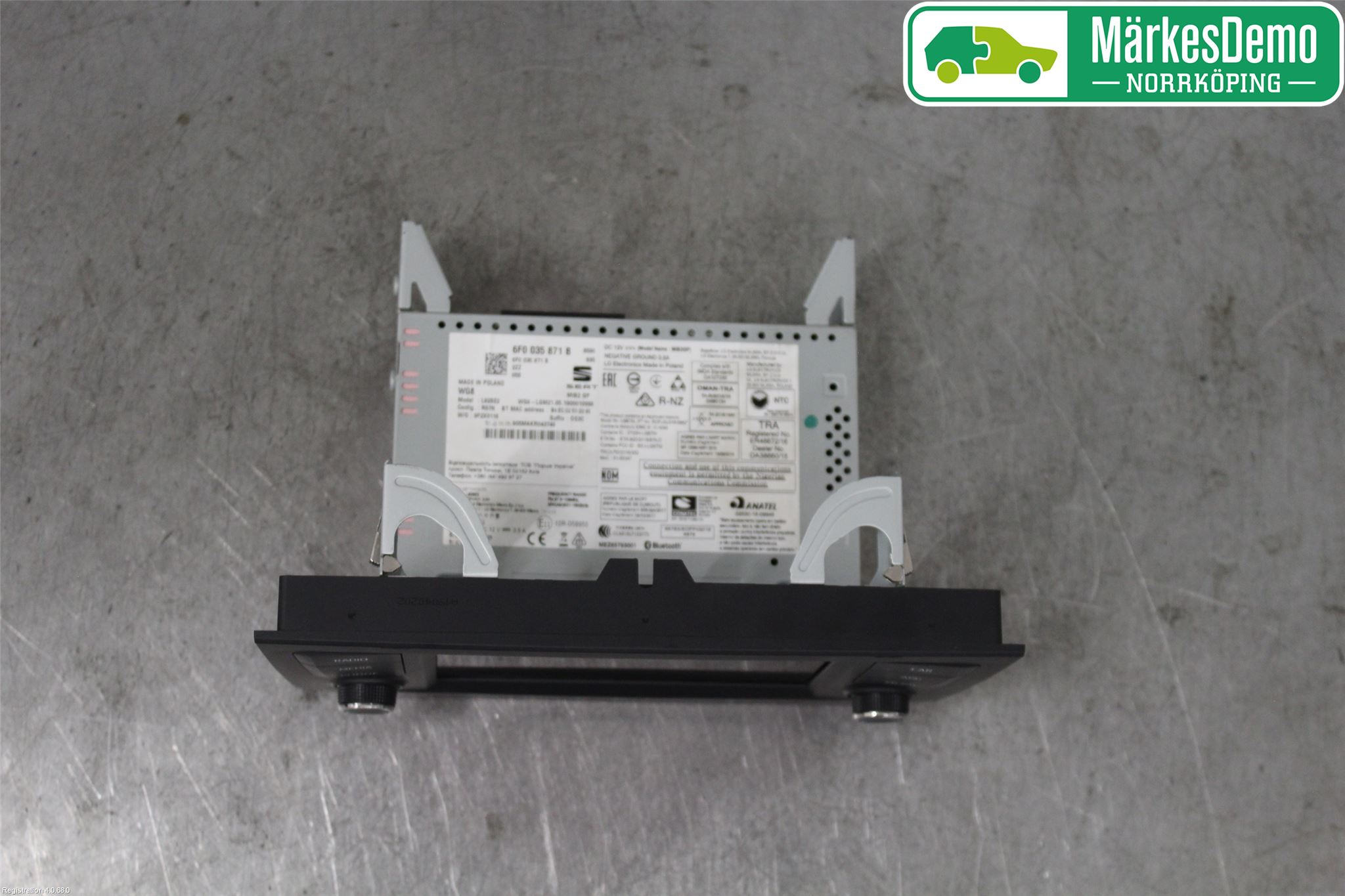 Seat ARONA Cd Radio - Multimediapanel