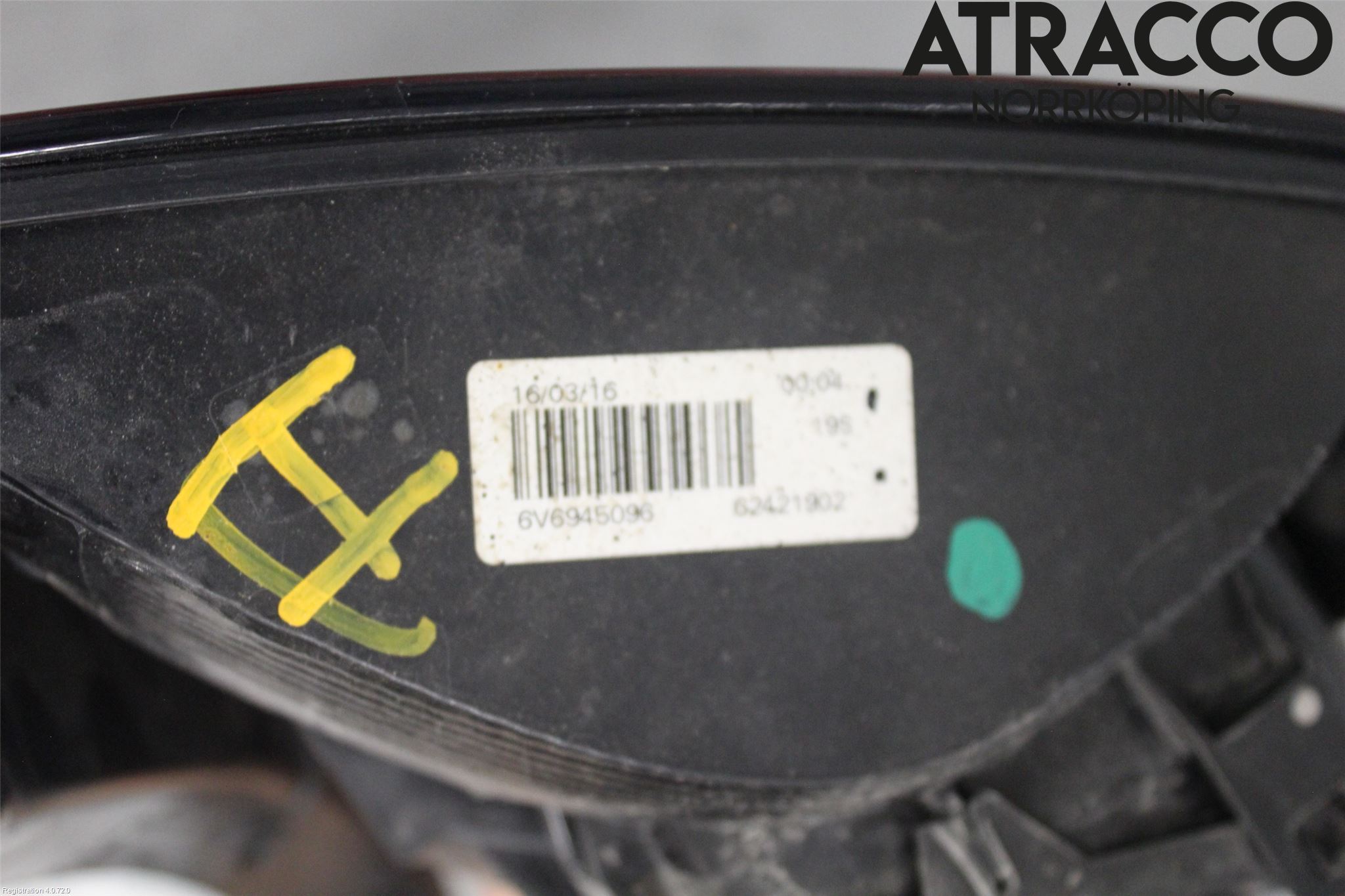 Skoda FABIA 15-21 Bakljus Höger