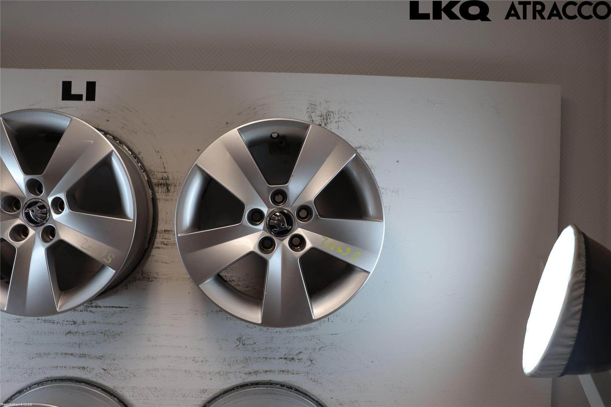 Skoda RAPID Fälgsats Aluminium