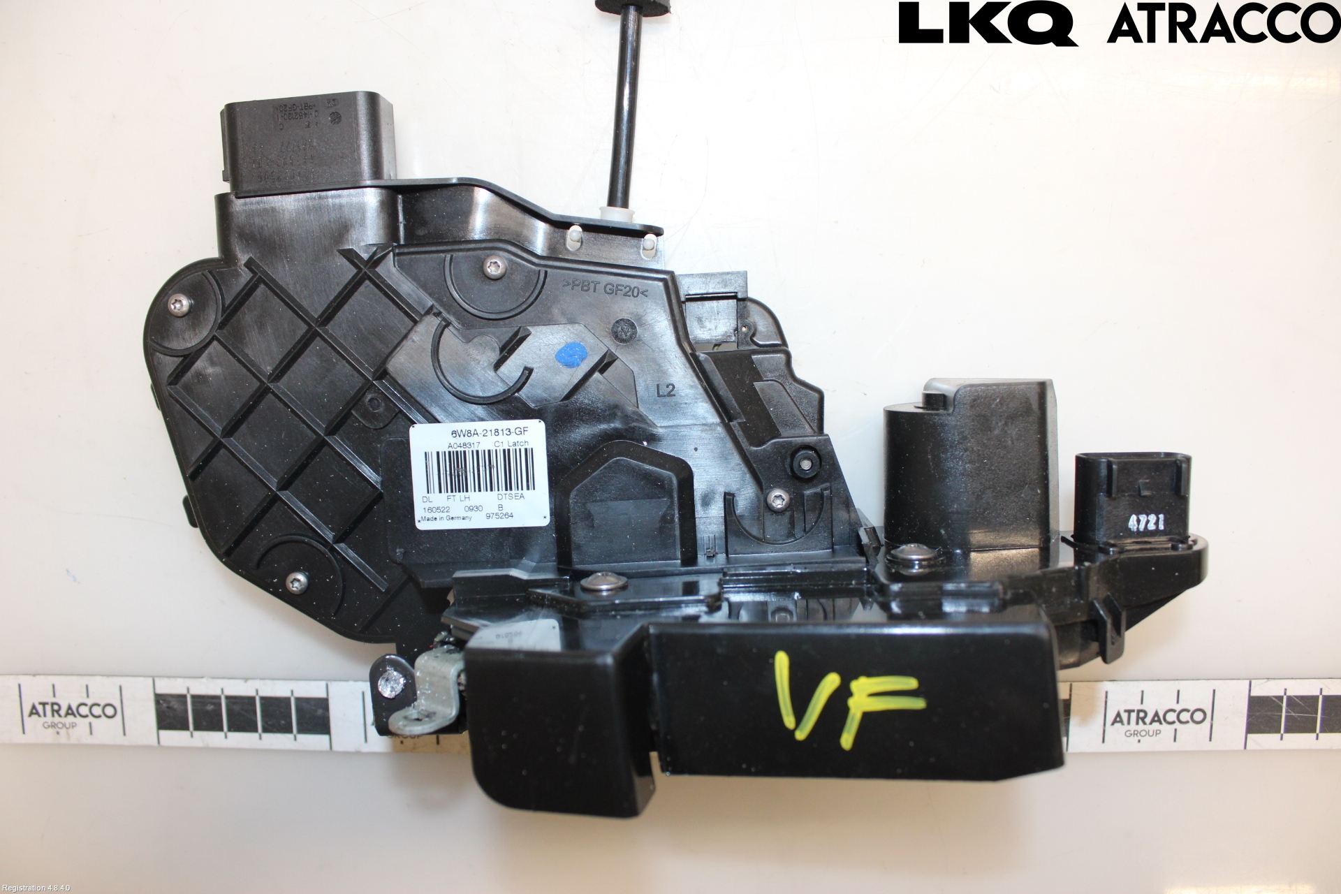 Jaguar XJ X351        10- Låskista-Dörrlås