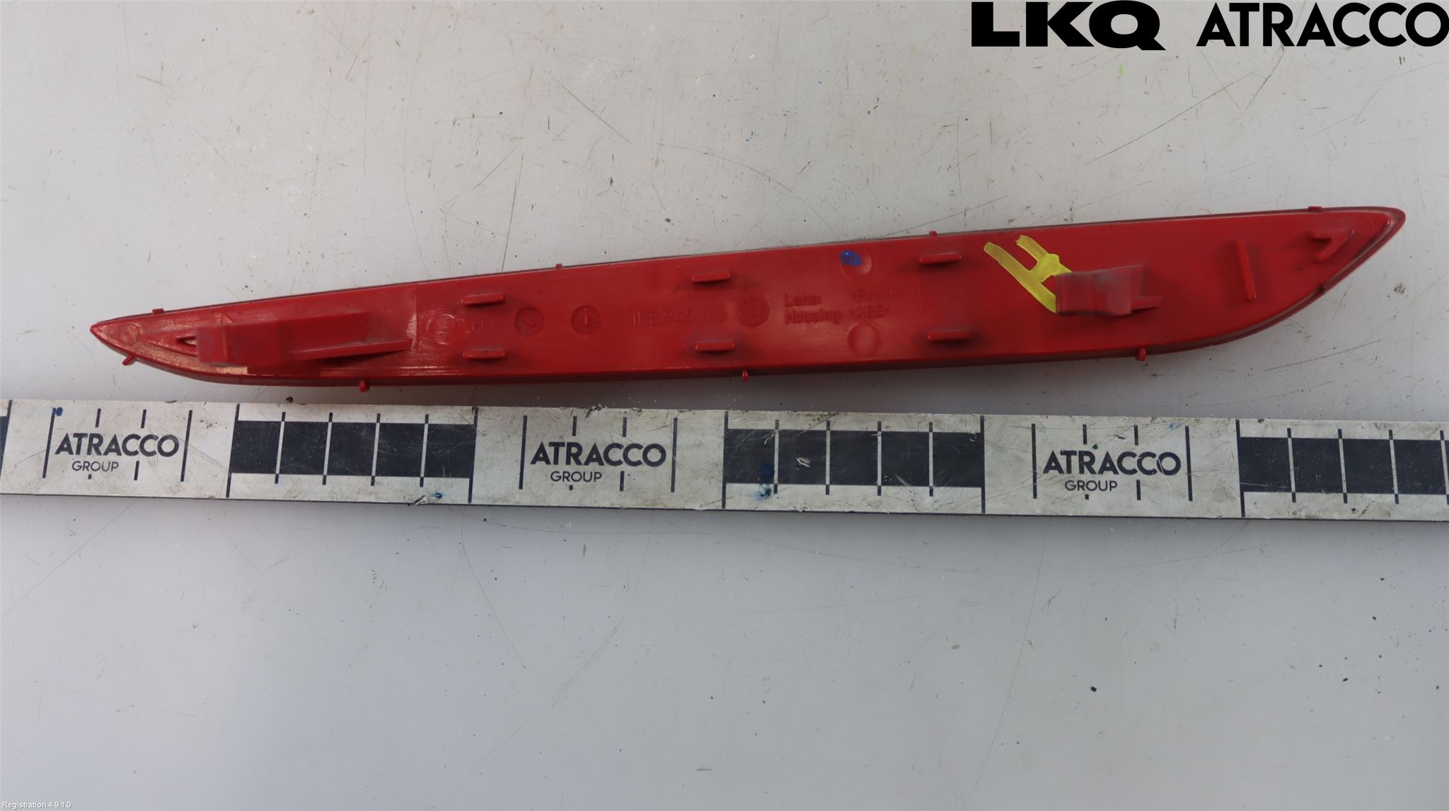 Volkswagen VW SCIROCCO 09-17 Dimljus/Reflex Bak