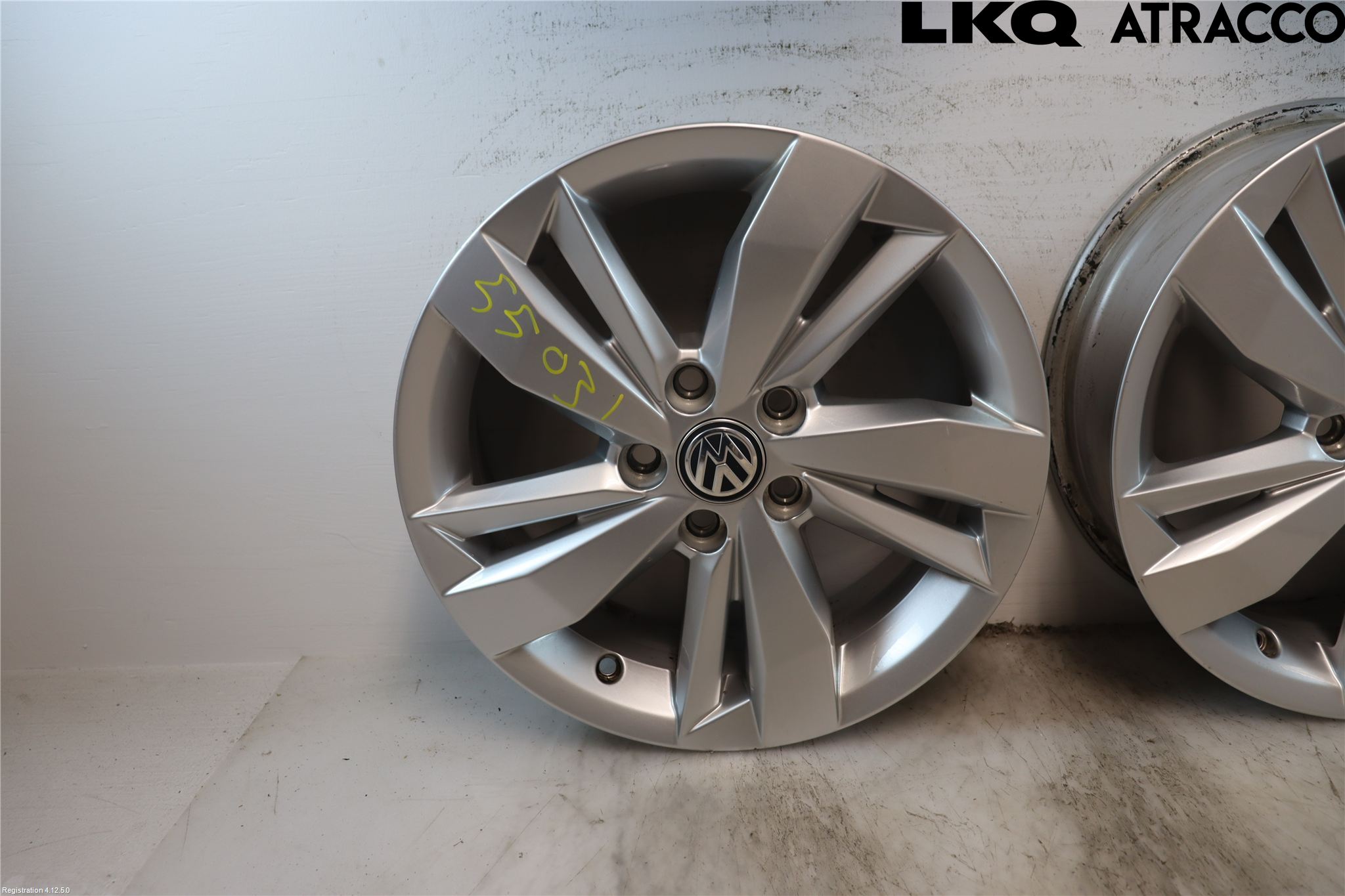 Volkswagen VW POLO VI 18->> Fälgsats Aluminium