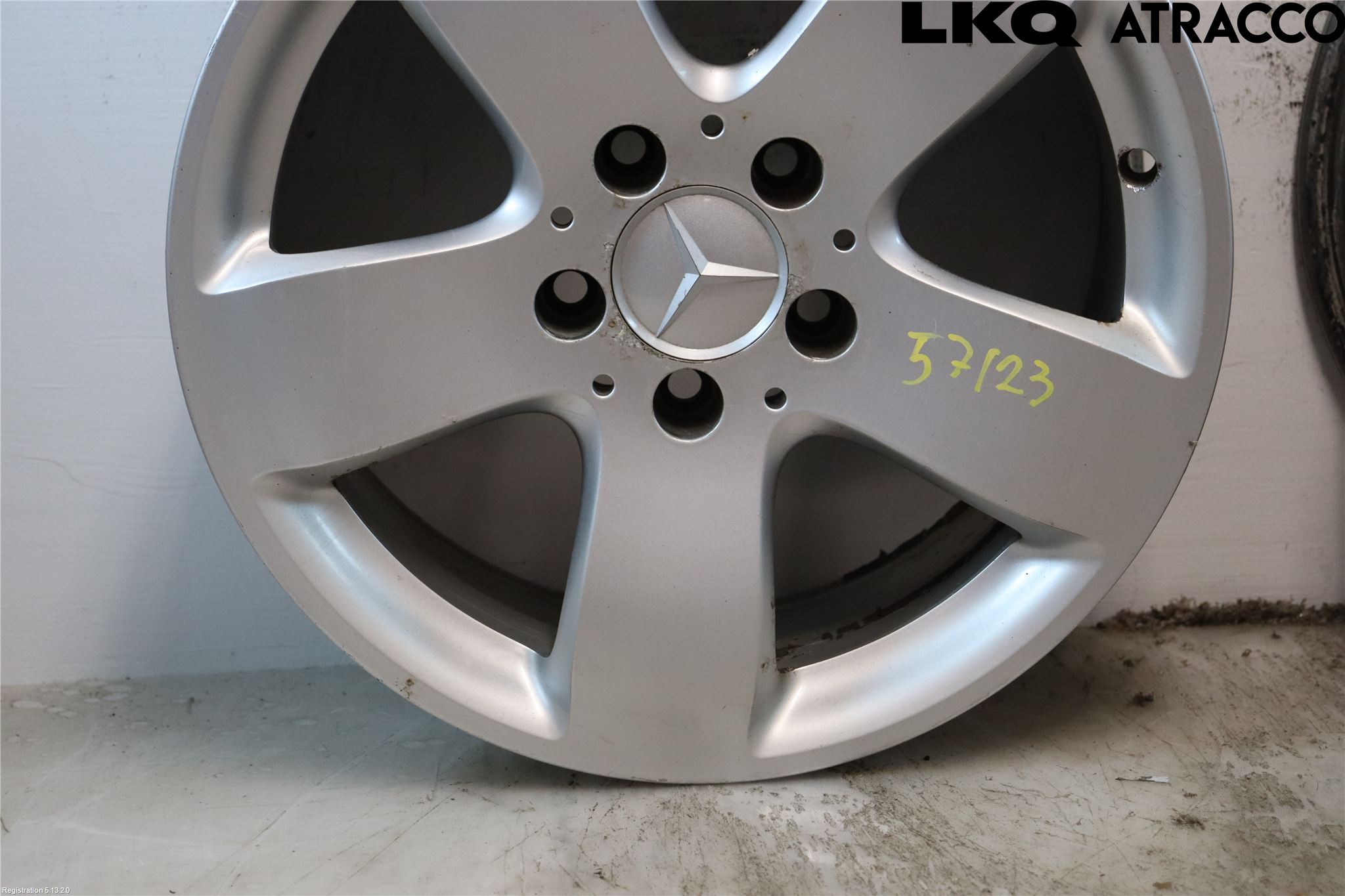 Mercedes-Benz MB E-KLASS (W211) 02-09 Fälgsats Aluminium