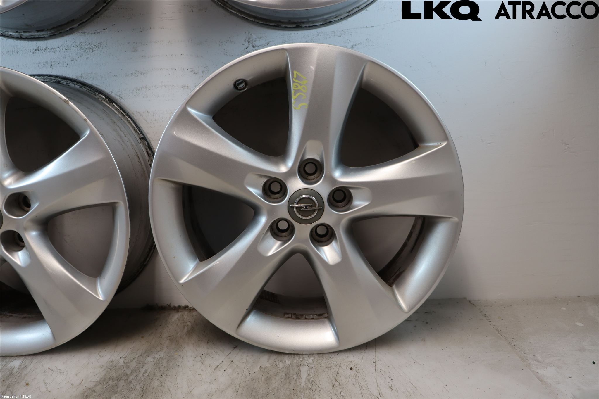 Opel ASTRA J 10-15 Fälgsats Aluminium