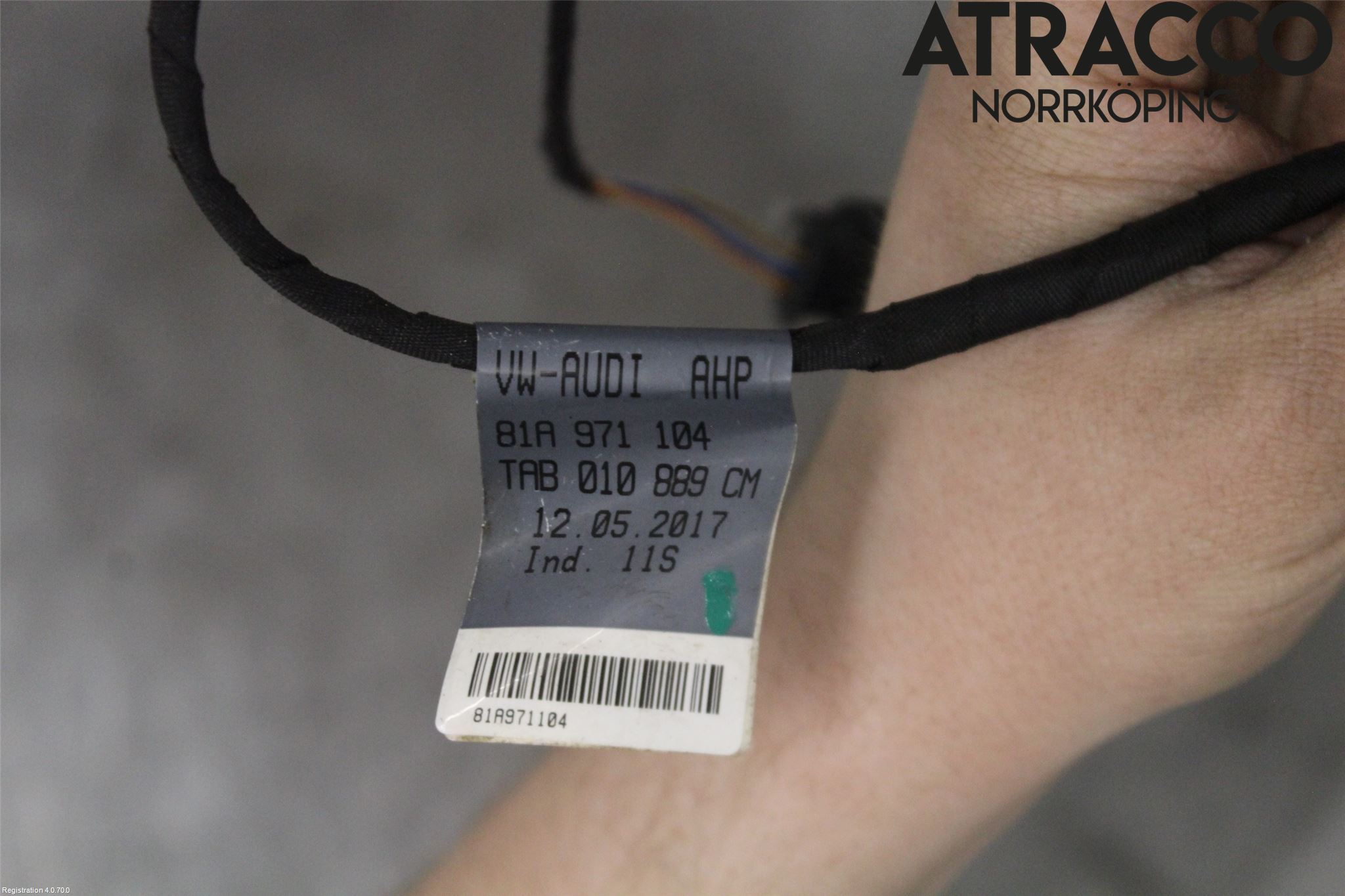 Audi Q2/SQ2 17- Parkeringshjälp Backsensor