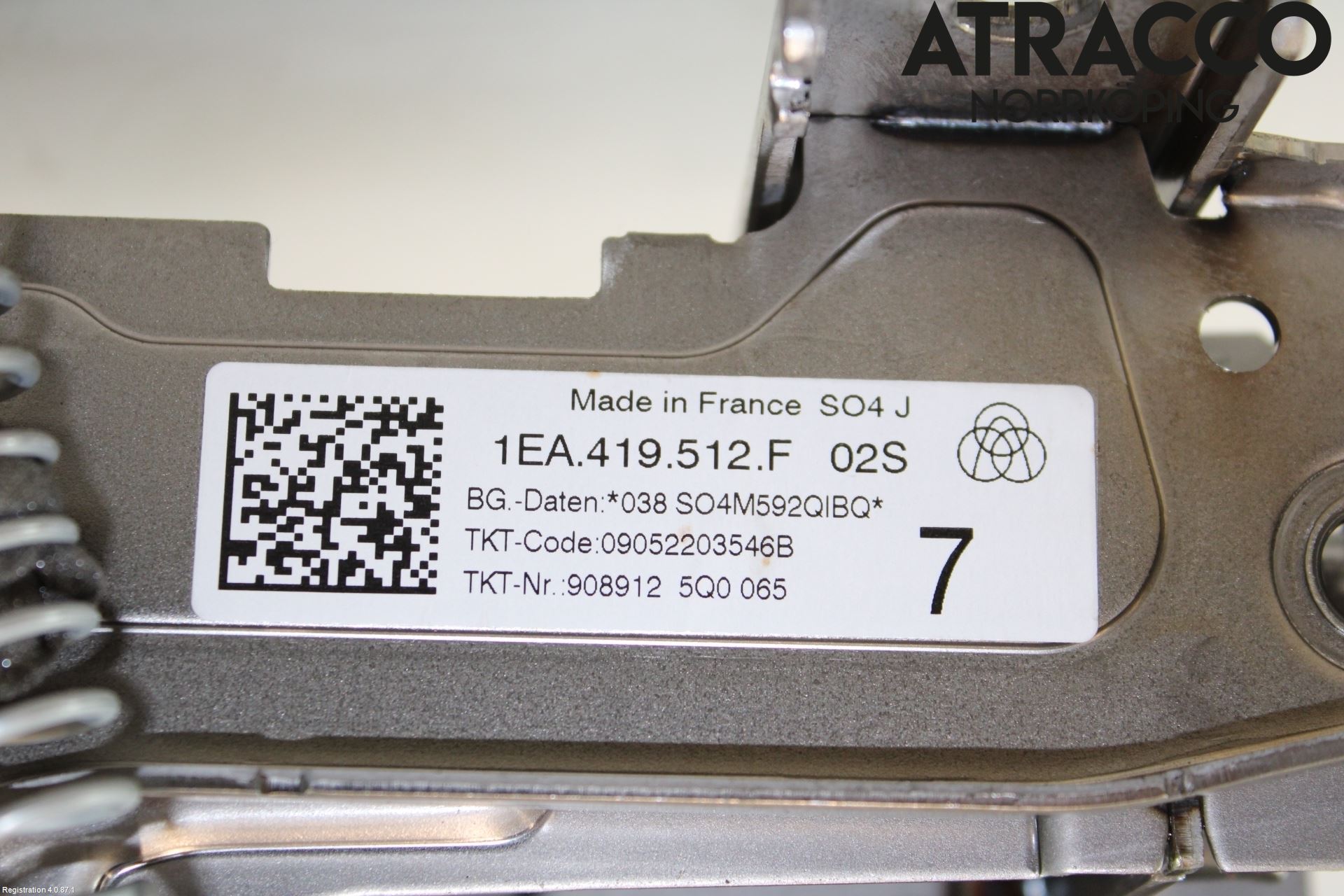 Volkswagen VW ID.5 22- Rattaxelagg Justerbart