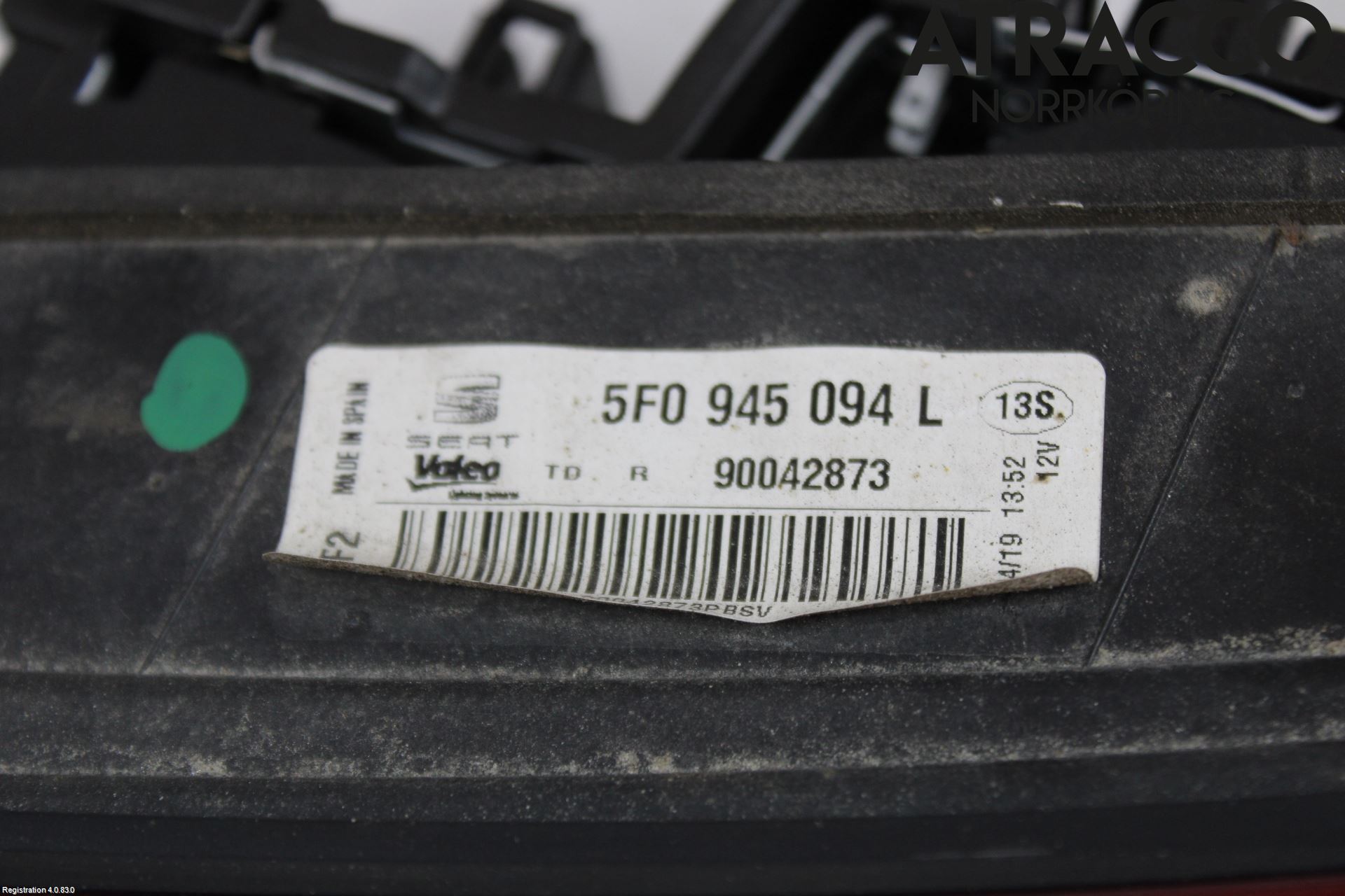 Seat LEON 13-20 Bakljus Lucka Hö