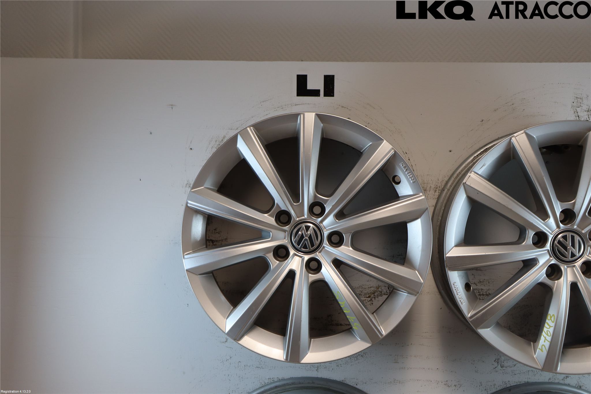 Volkswagen VW TIGUAN 16-24 Fälgsats Aluminium