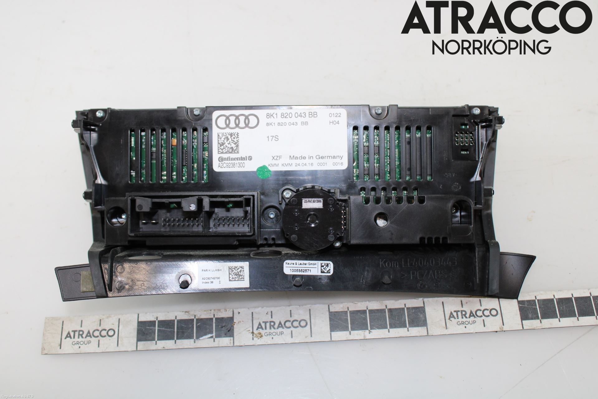 Audi Q5 09-16 Värmereglage