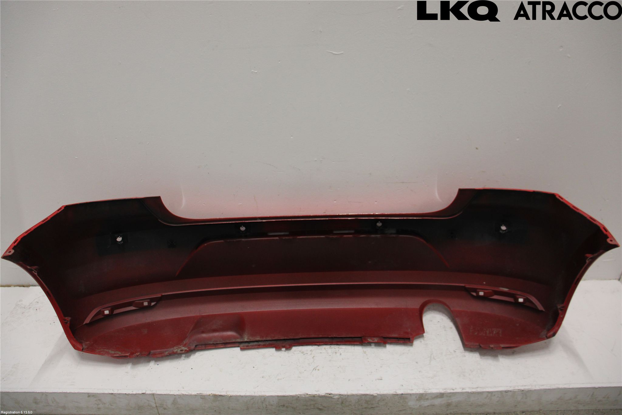 Volkswagen VW POLO 10-17 Stötfångarbeklädnad Bak