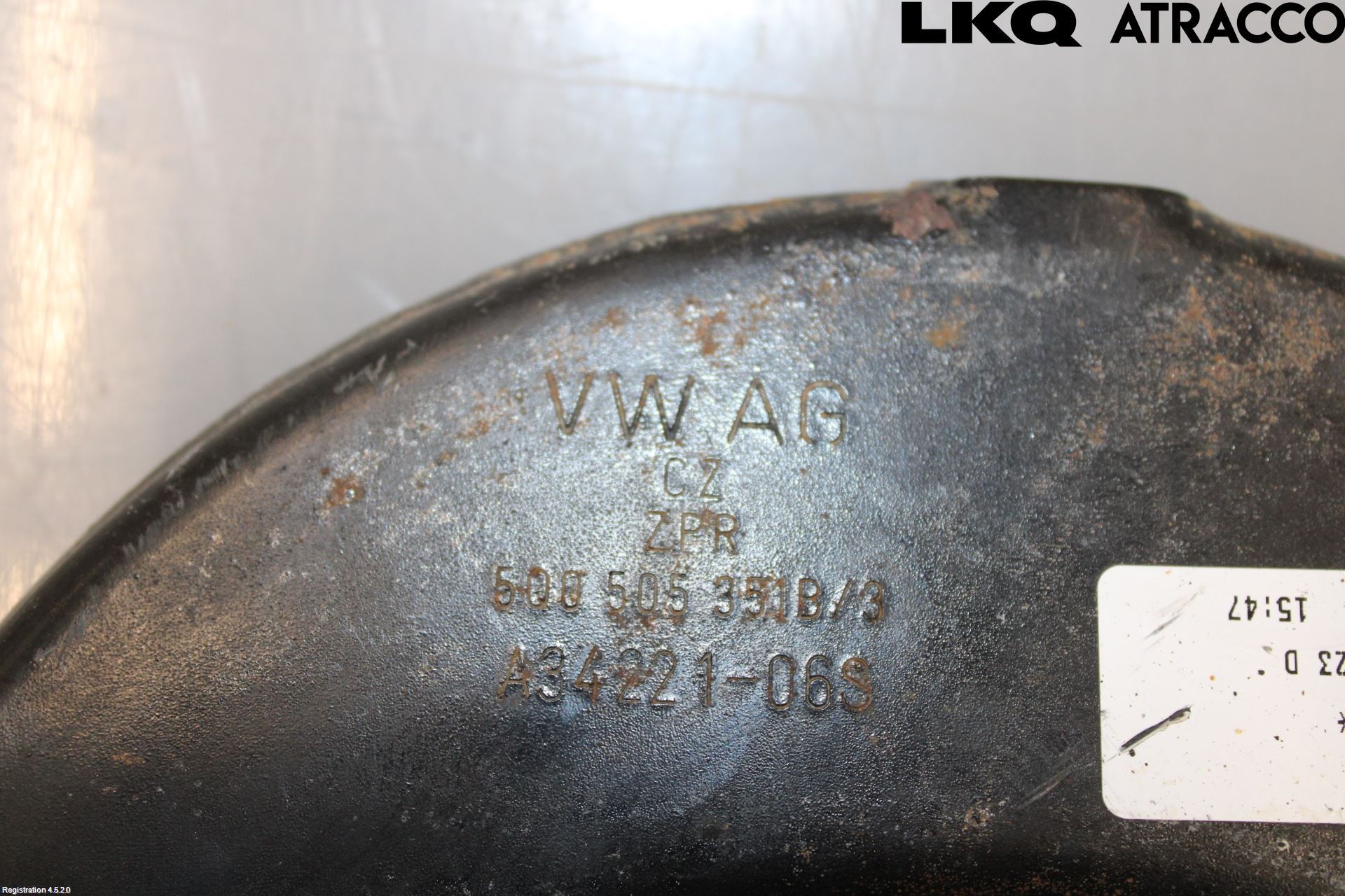 Volkswagen VW PASSAT 20-24 Bärarm Bak Övre Vänster