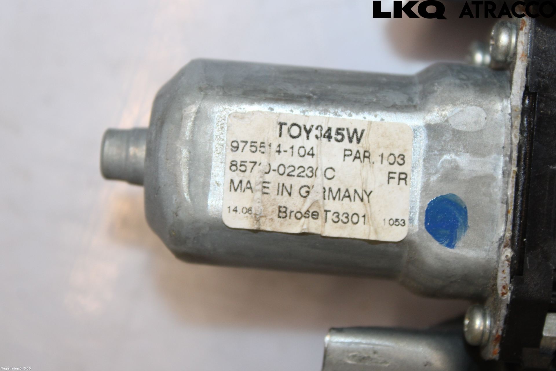Toyota AURIS 07-09 Fönsterhiss El Kompl