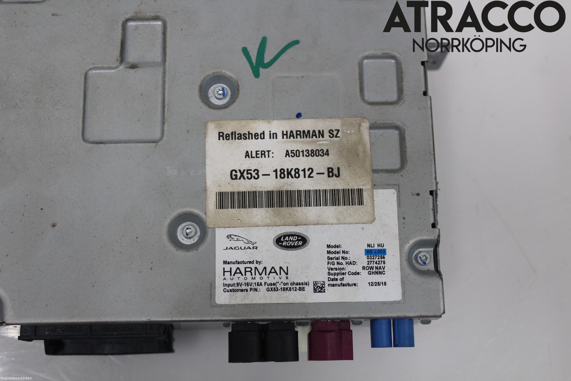 Jaguar F-TYPE Cd Radio - Multimediapanel