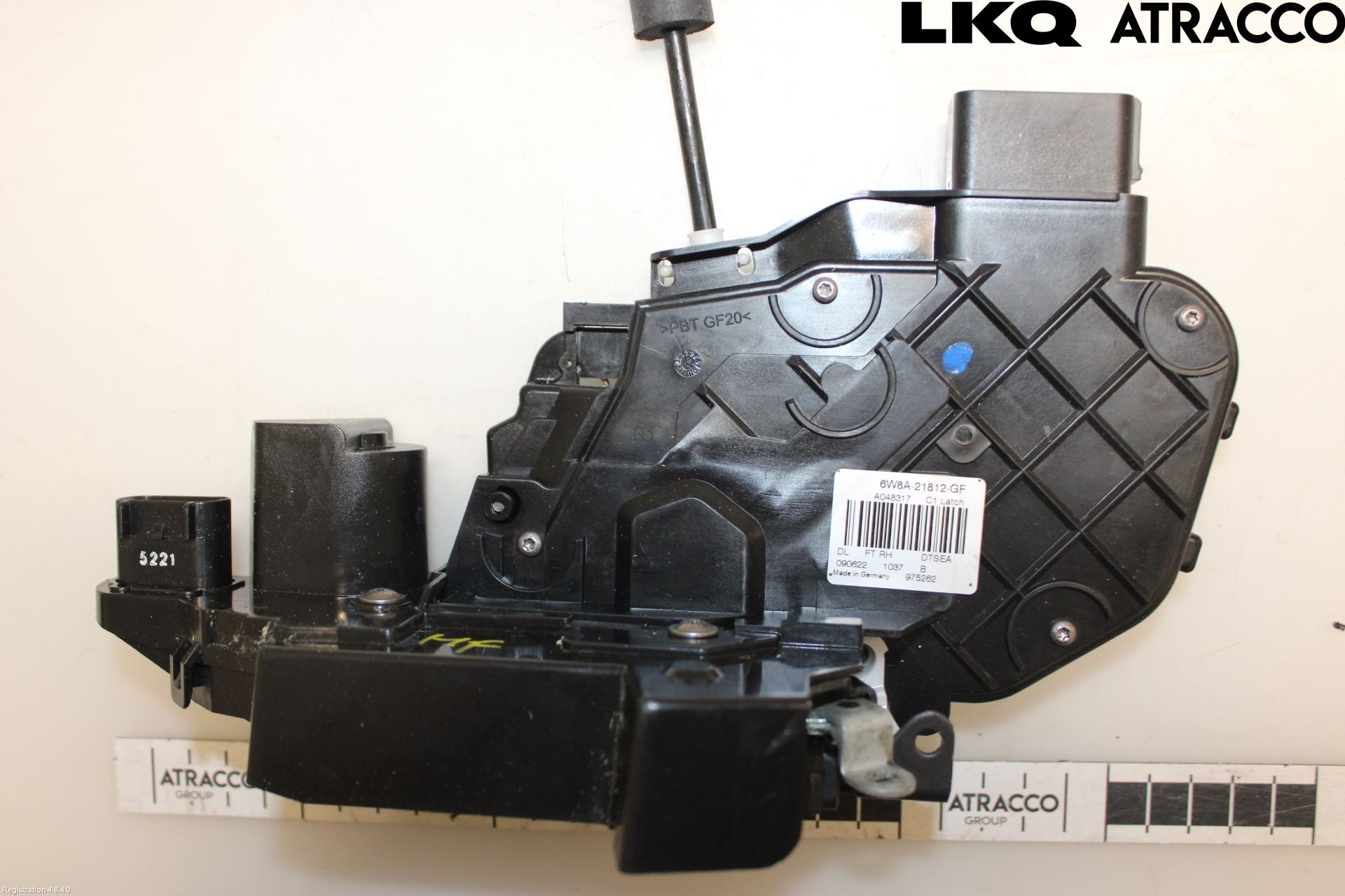 Jaguar XJ X351        10- Låskista-Dörrlås