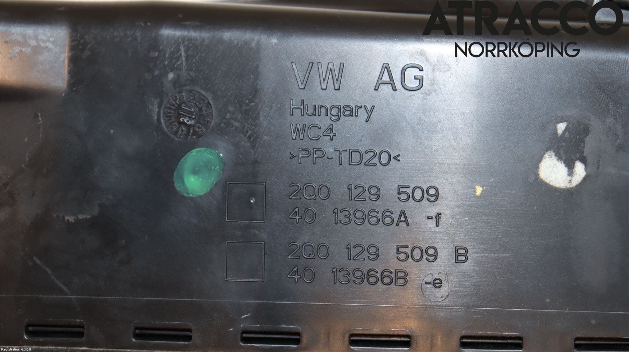 Volkswagen VW POLO VI 18->> Deflektor Plåt-Plast Kylning