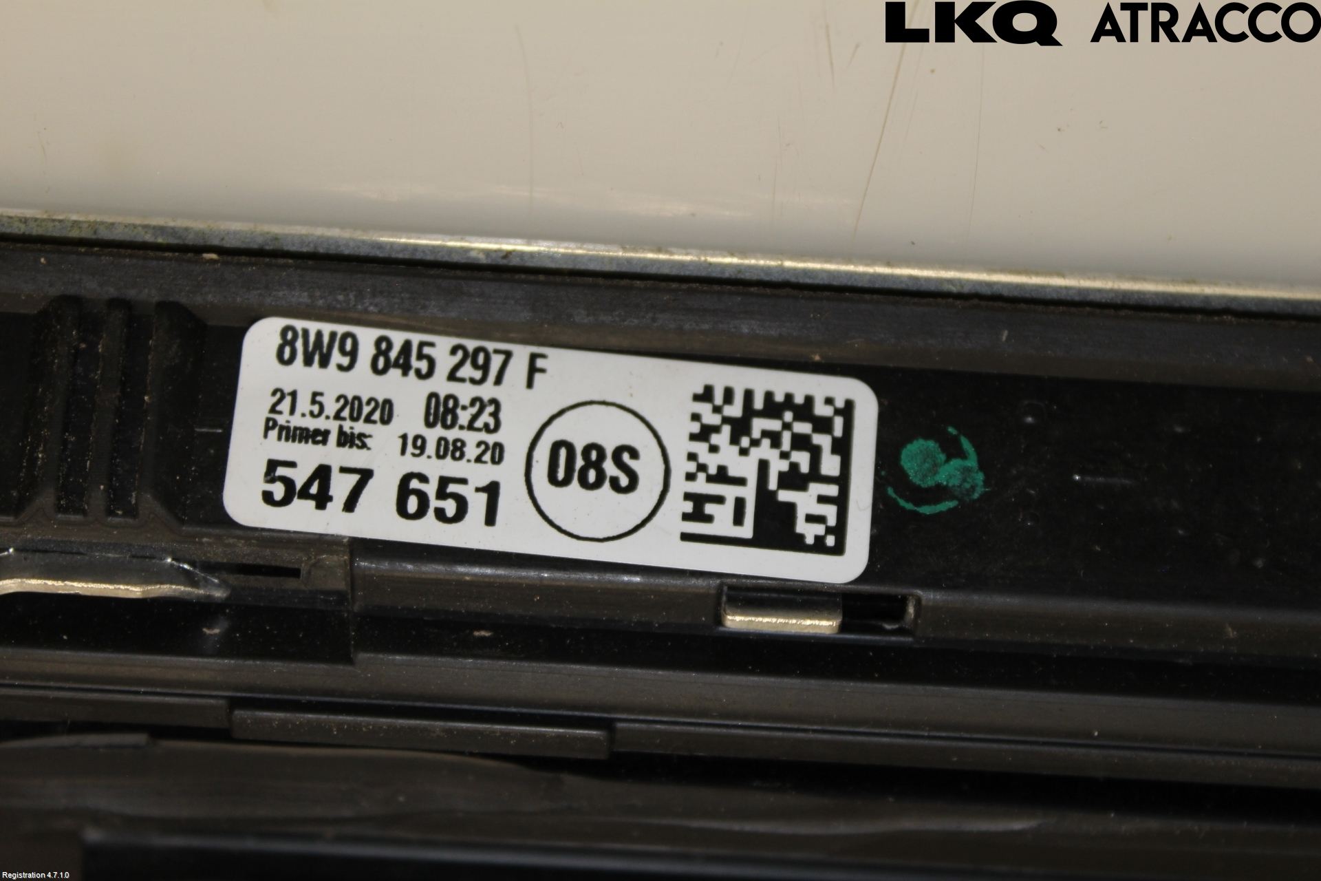 Audi A4/S4 B9 20- Sidoruta Vänster-Kaross