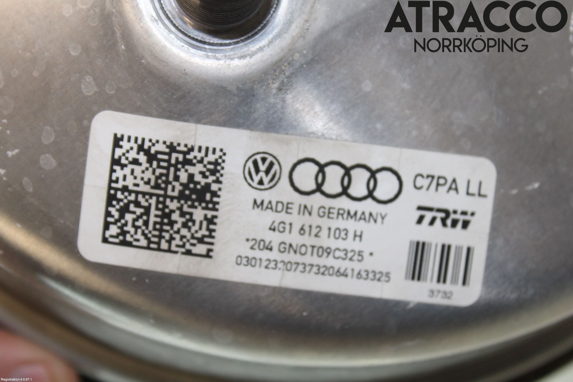 Audi A6/S6 4G 11-18 Bromsservo