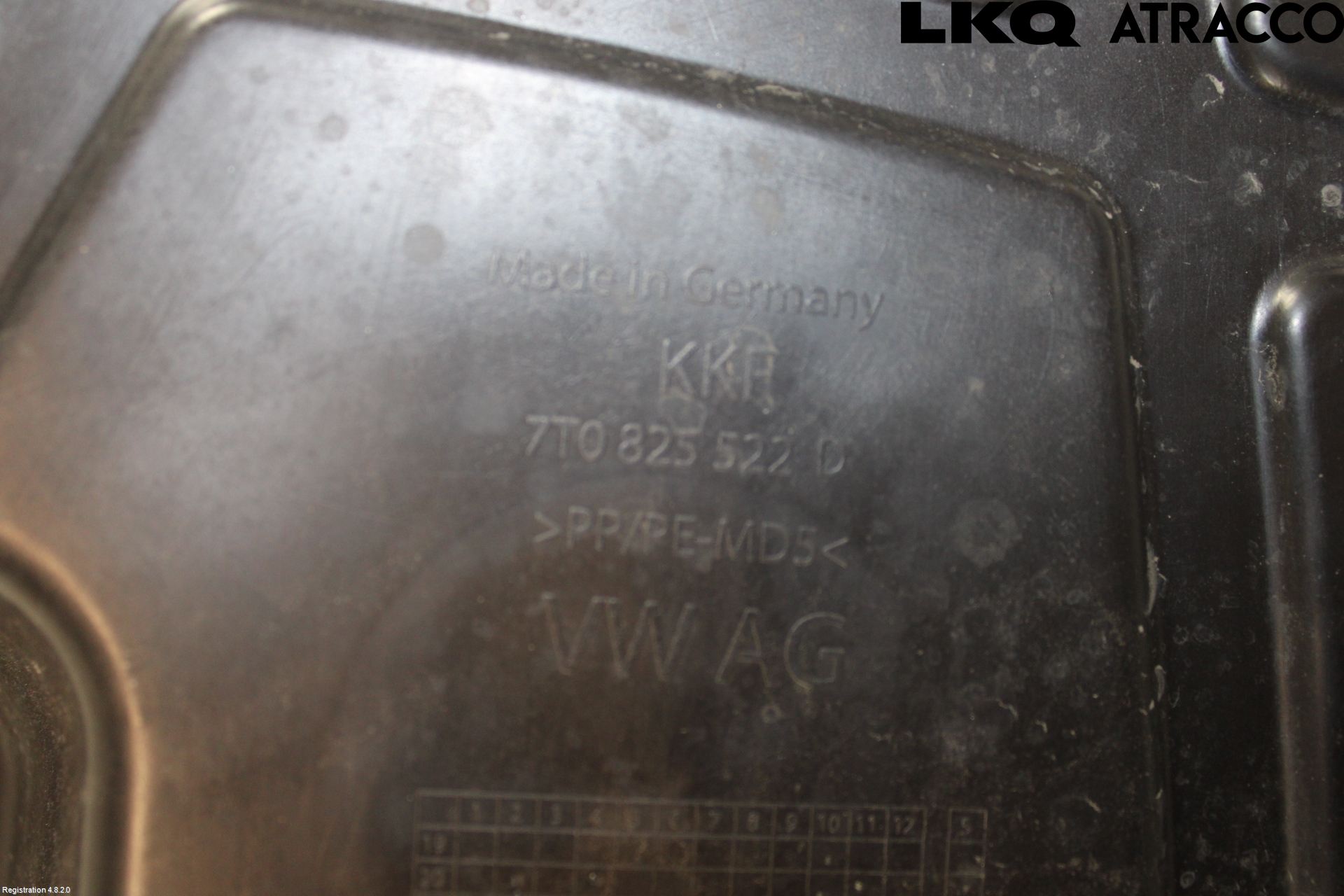 Volkswagen VW TRANSP/CARAVELLE (T7) 22-24 Hasplåt Plåt-Plast