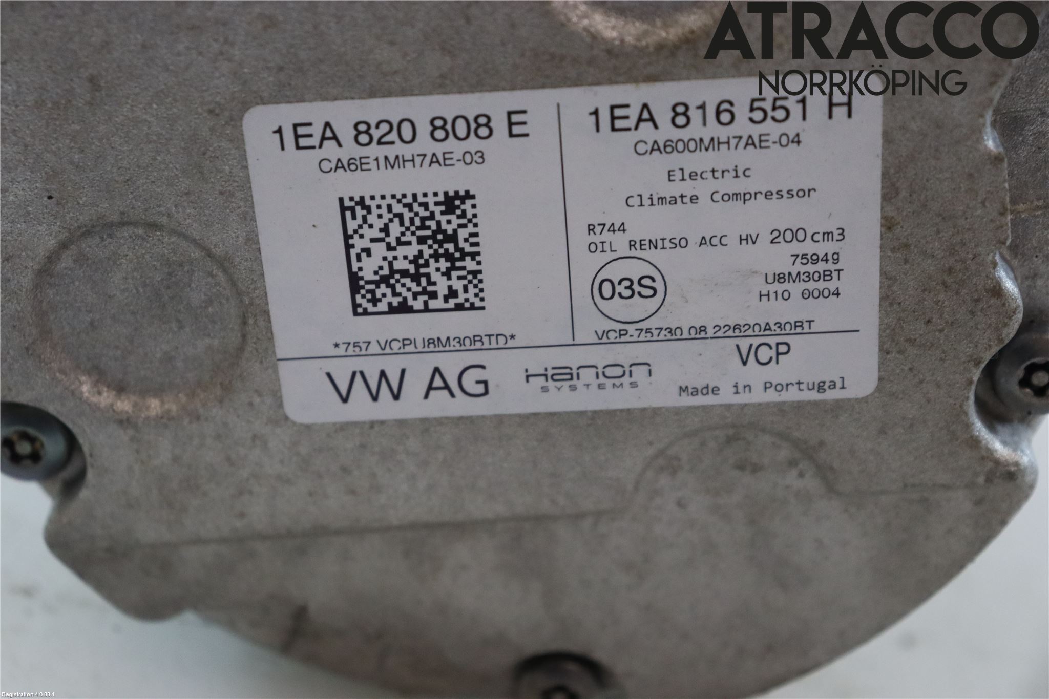 Volkswagen VW ID.4 21- Ac Kompressor