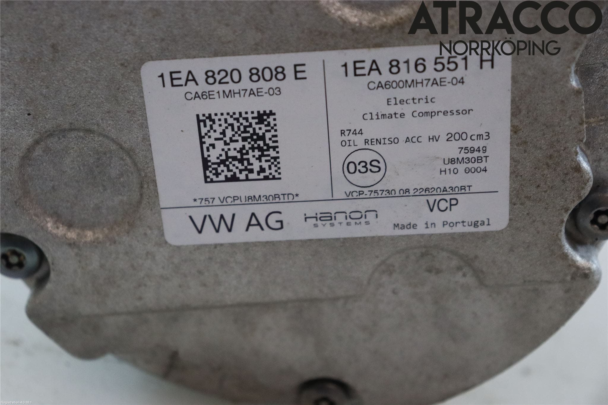 Volkswagen VW ID.4 21- Ac Kompressor