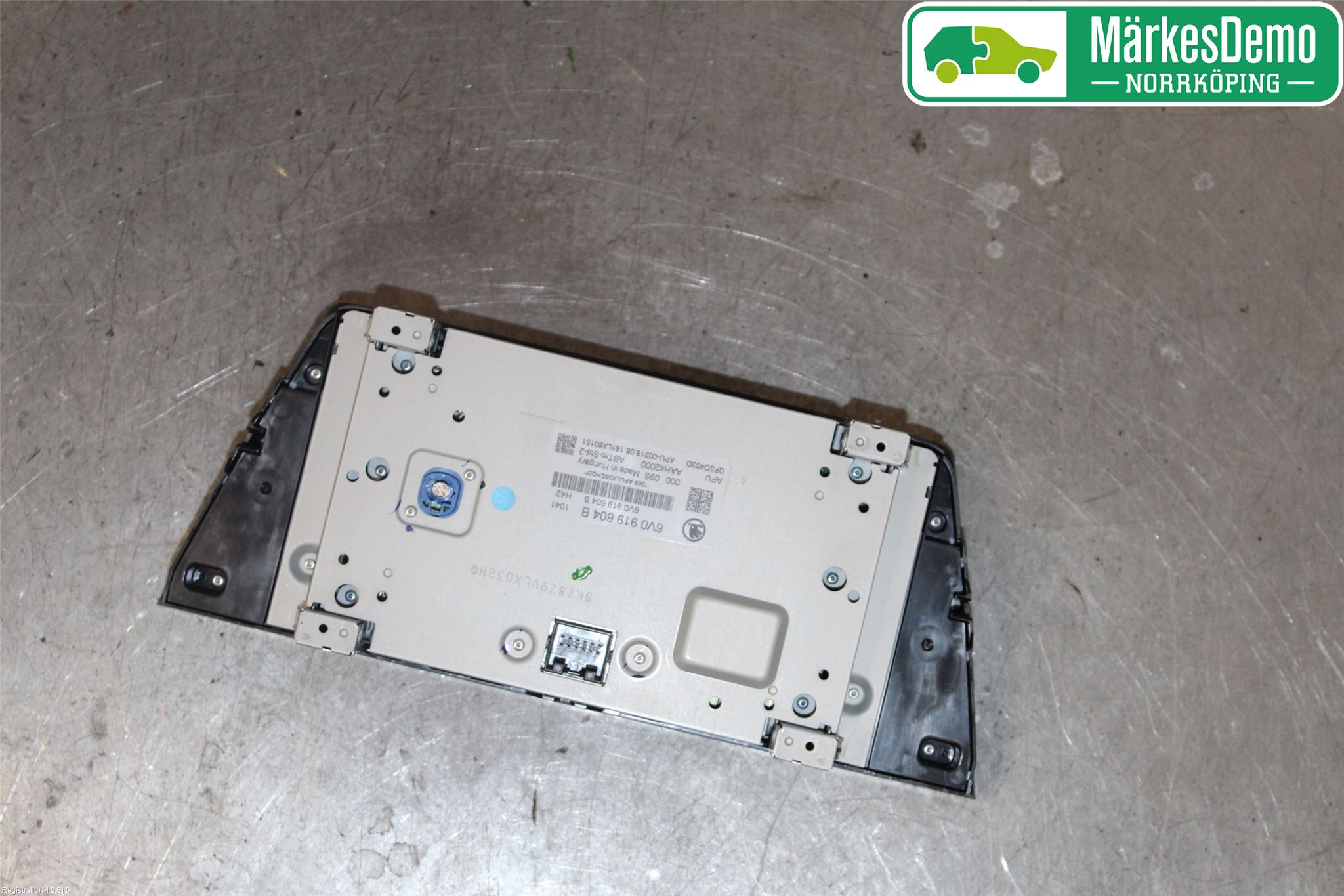 Skoda FABIA 15-21 Multifunktionsdisplay