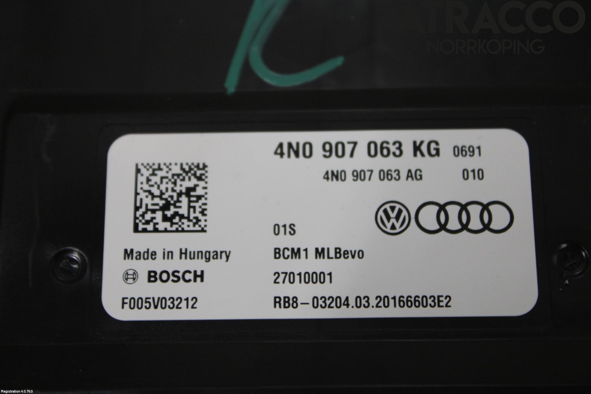 Audi A6 F2/C8 19- Komfort Styrdon