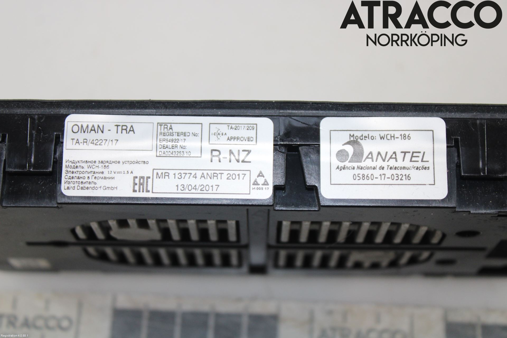 Volkswagen VW TOUAREG CR 18- Antenn El