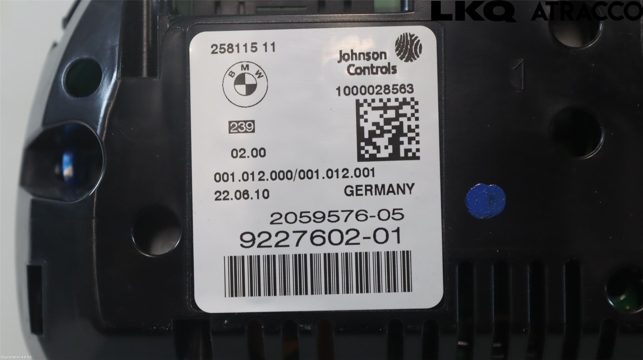 BMW 5 F10/F11/F18 09-17 Instrument Komb