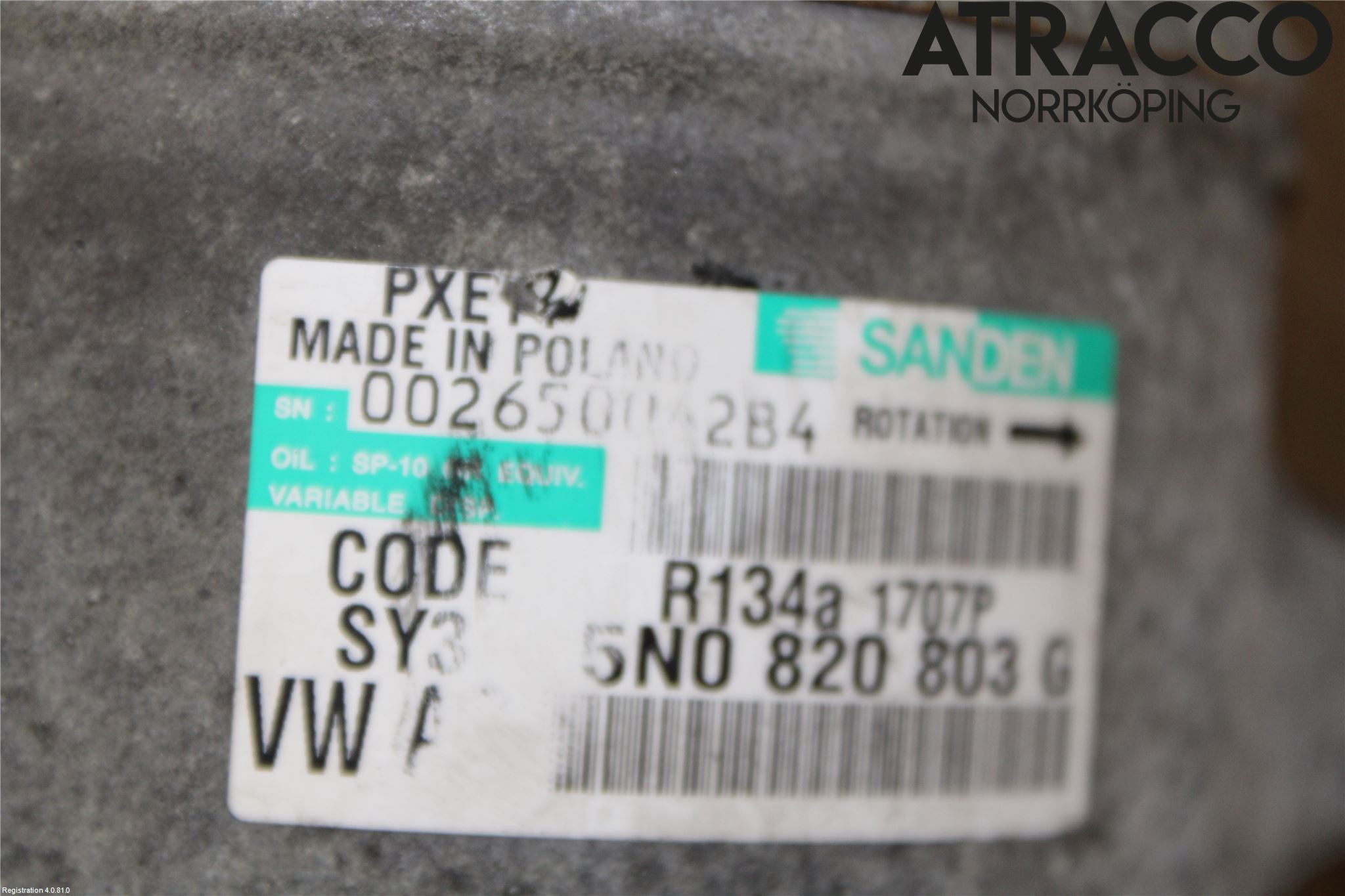 Audi A1/S1 11-18 Ac Kompressor