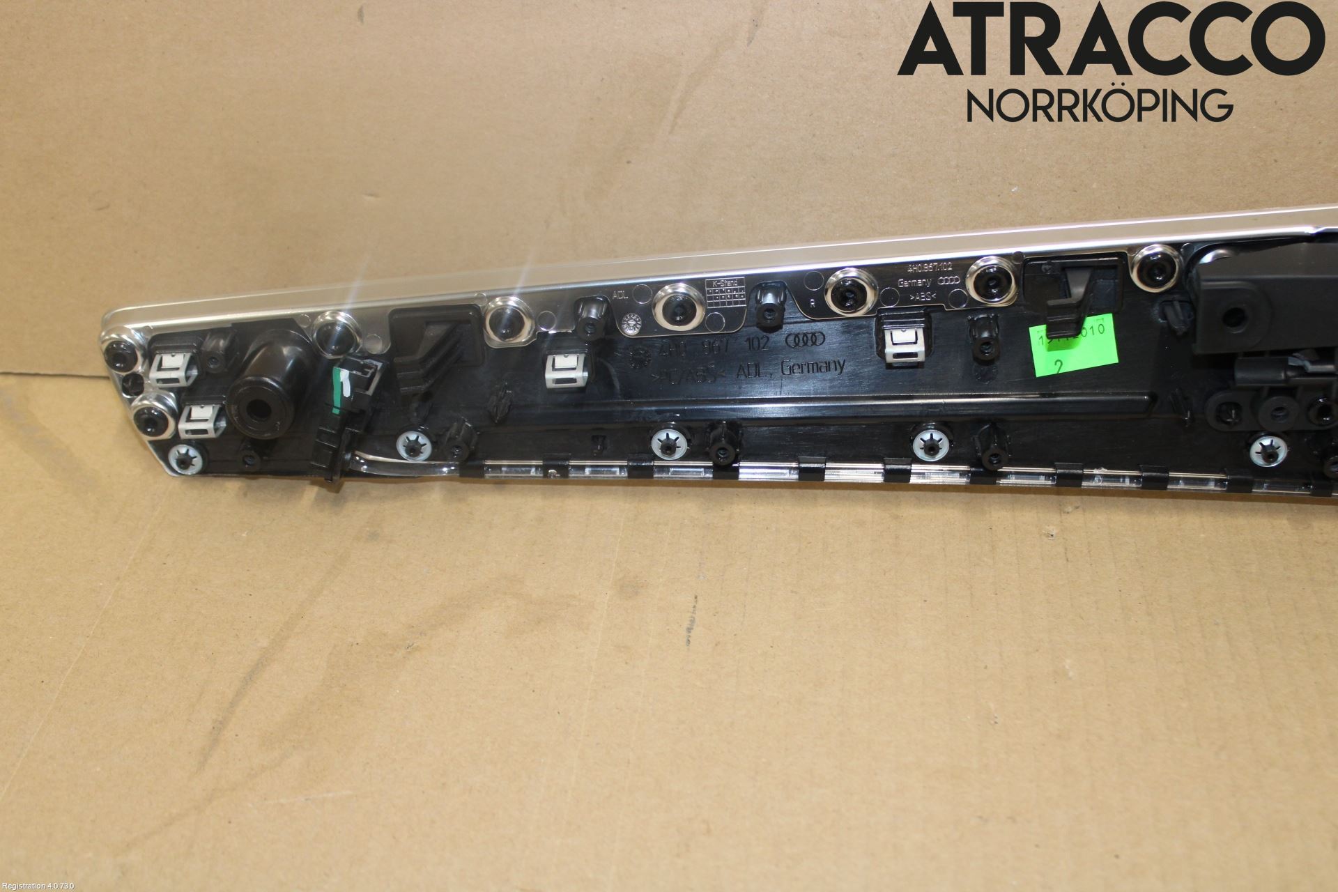 Audi A8/S8 4H 10-17 Dörrklädsel Inlägg-List Hö