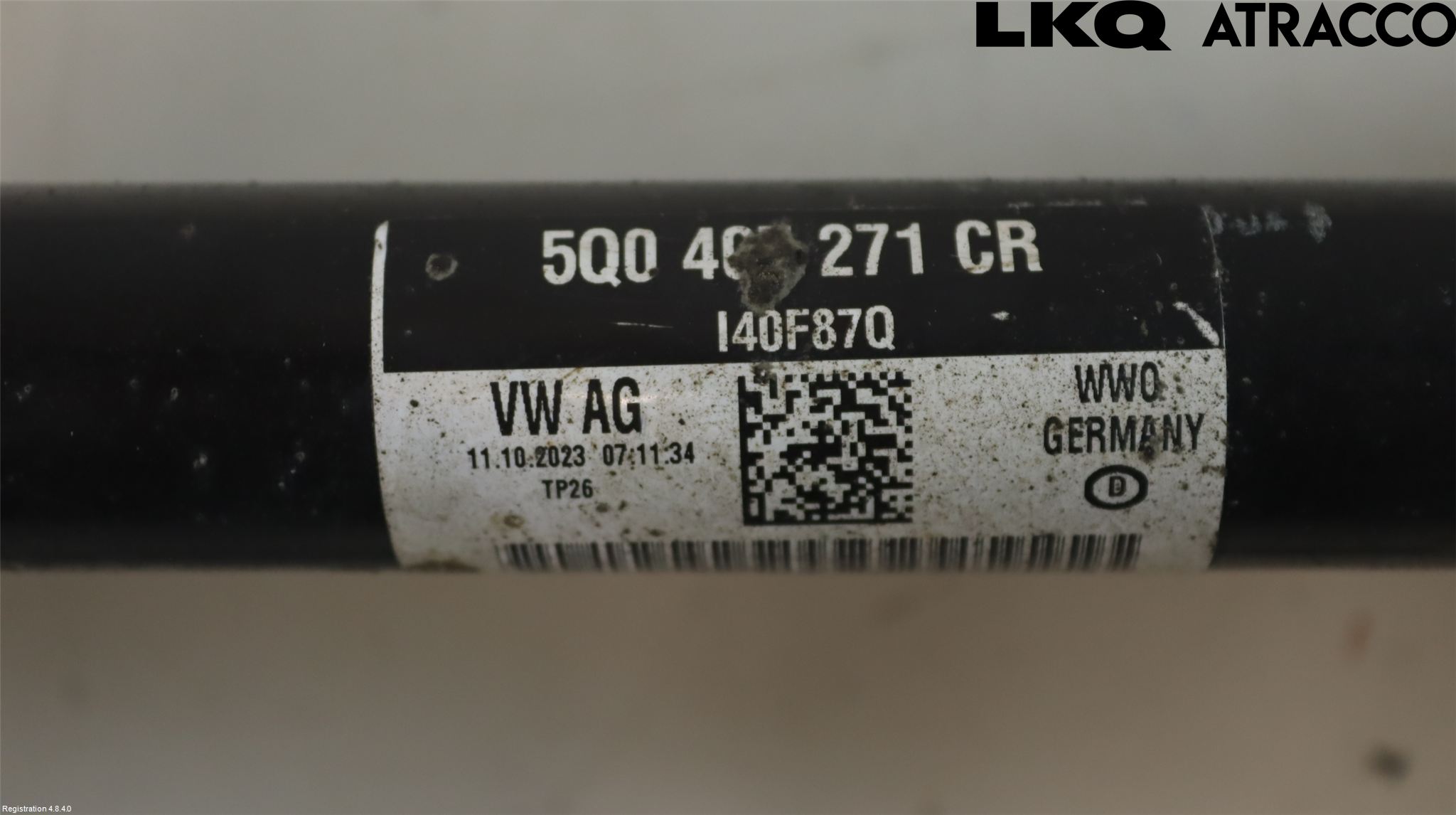 Volkswagen VW T-ROC 18- Drivaxel Fram Vänster