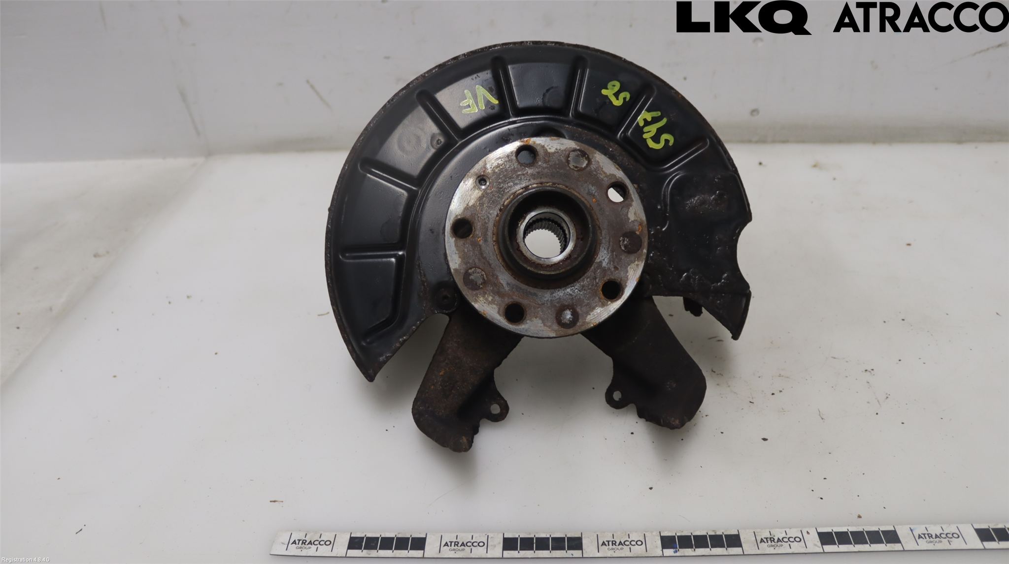 Volkswagen VW GOLF V 04-09 Styrspindel Lagerhus Vä