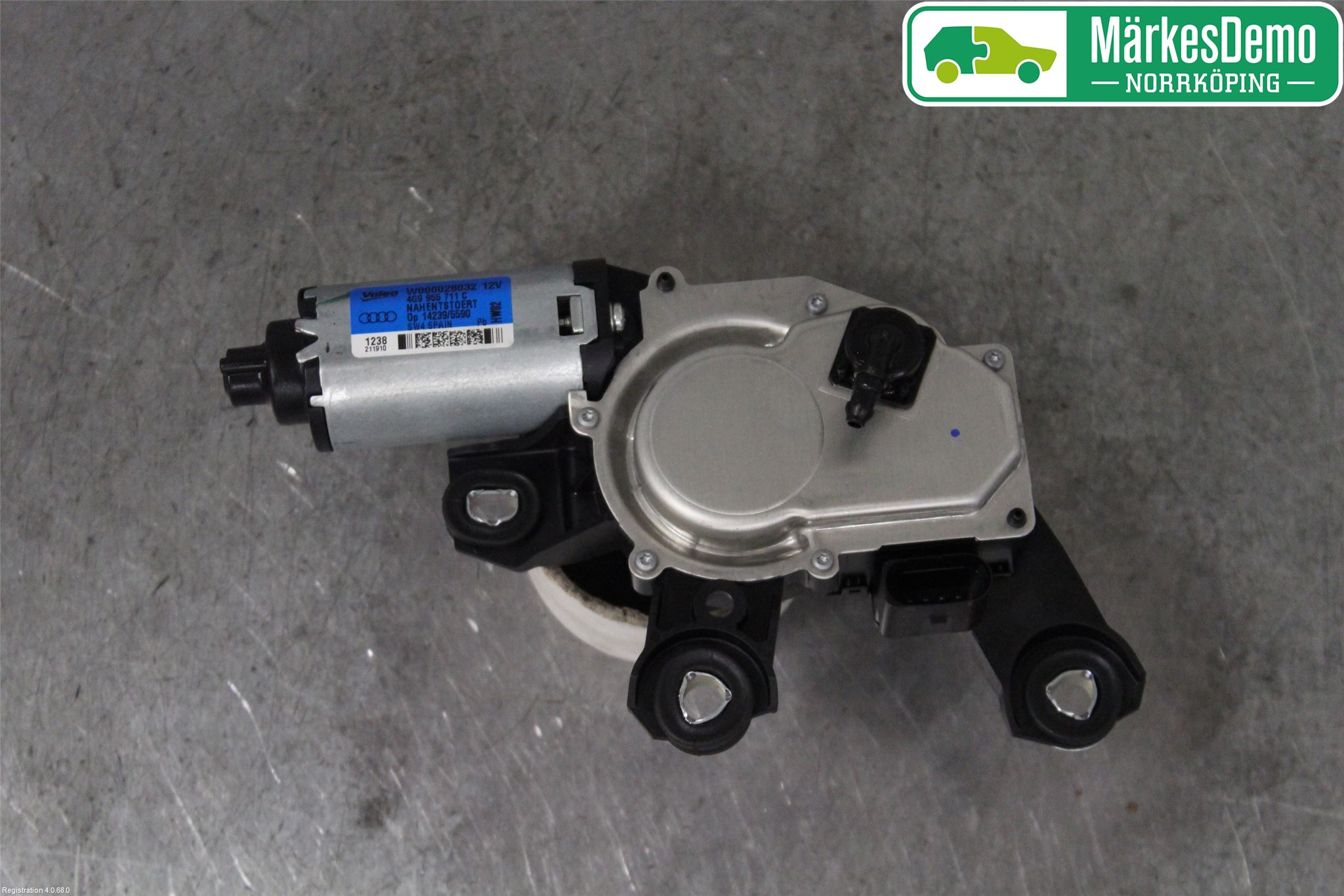 Audi A6/S6 4G 11-18 Torkarmotor Baklucka