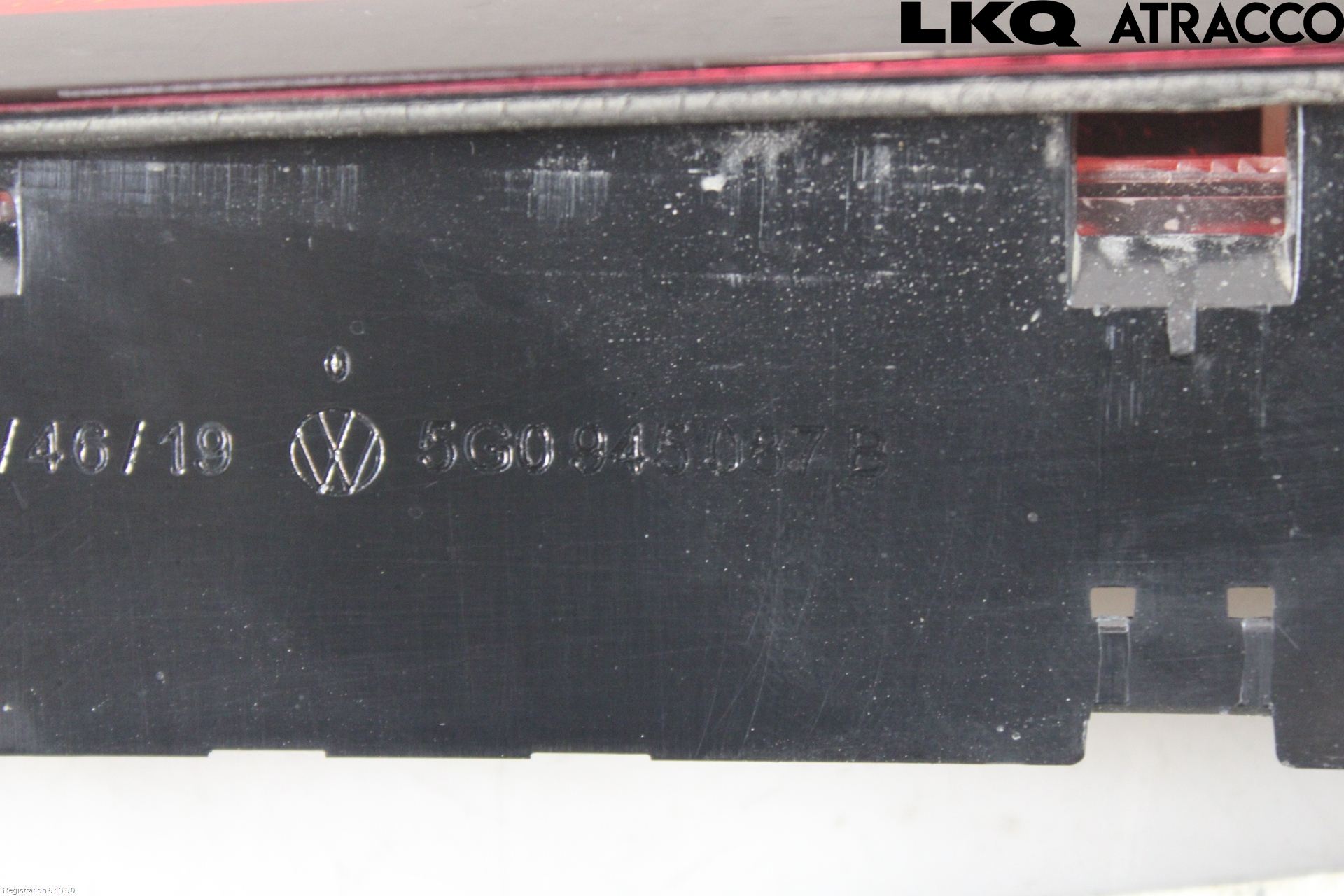 Volkswagen VW POLO VI 18->> Bromsljus Bakruta