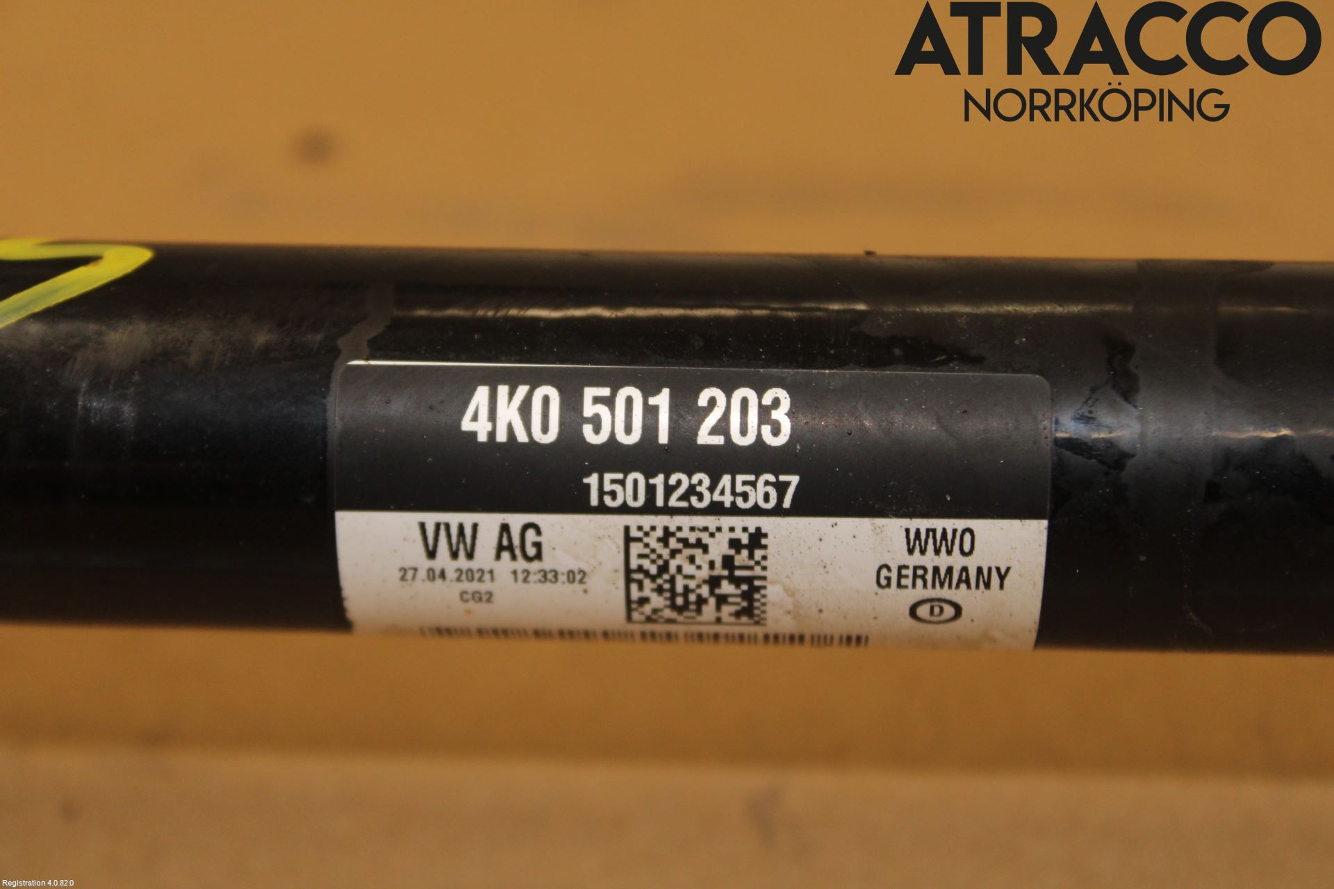 Audi A6 F2/C8 19- Drivaxel Bak Vänster