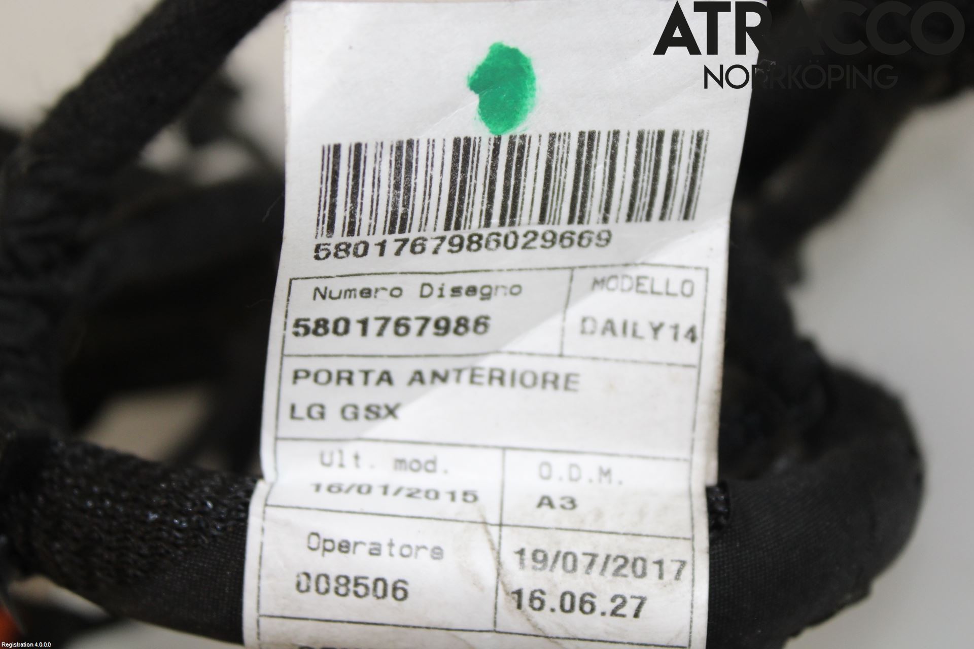 Iveco DAILY 14->> Kabelhärva