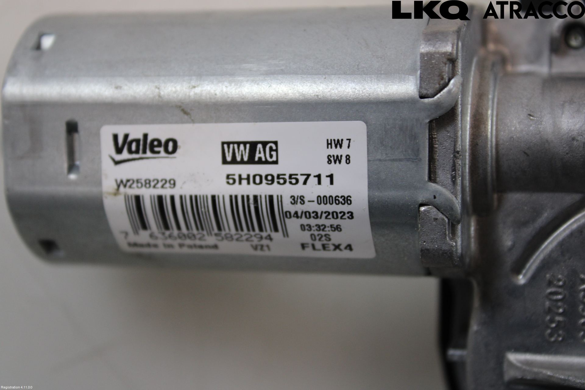 Skoda OCTAVIA (NX) 20- Torkarmotor Baklucka
