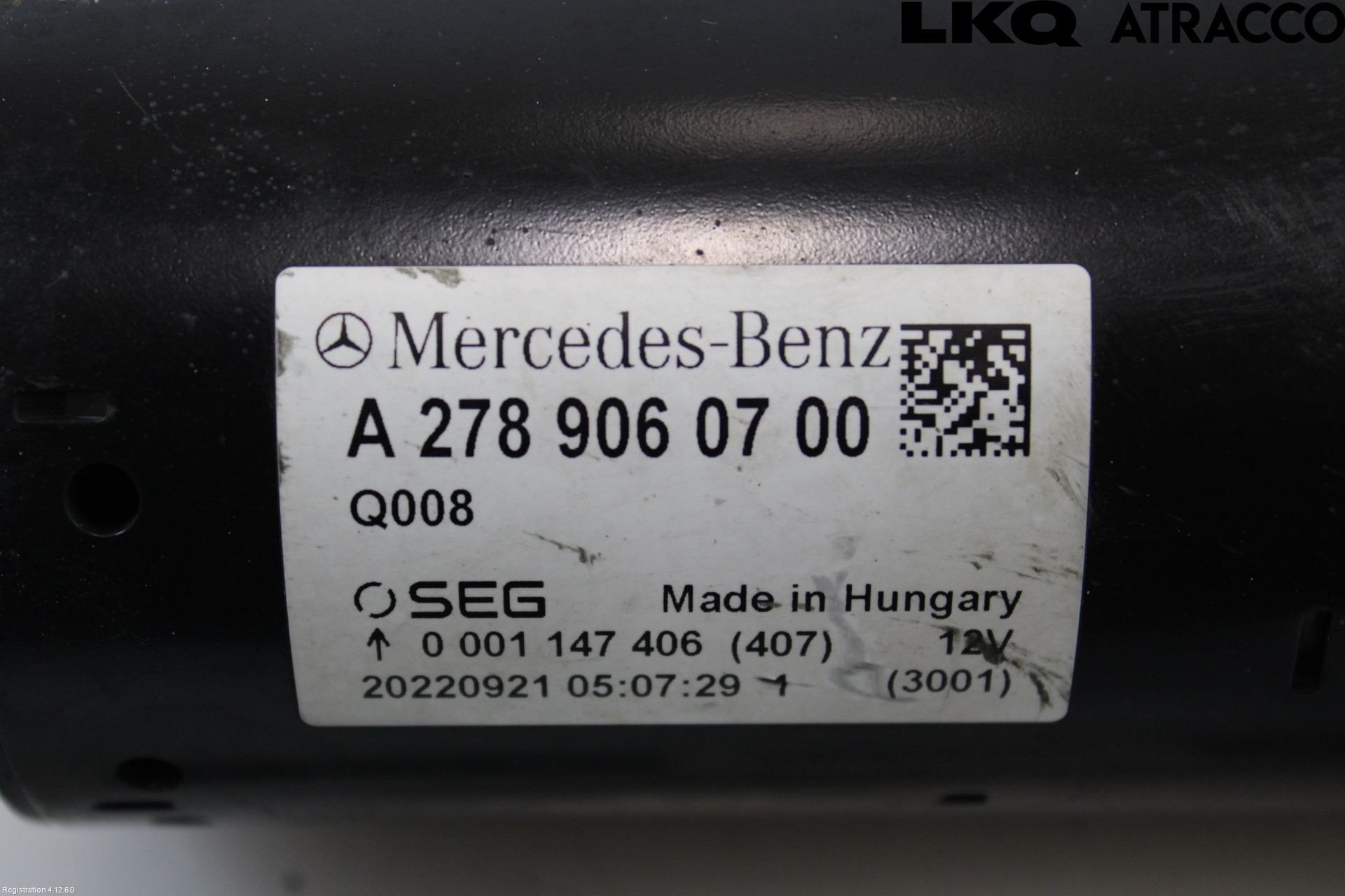 Mercedes-Benz MB E-KLASS (W213) 16-23 Startmotor