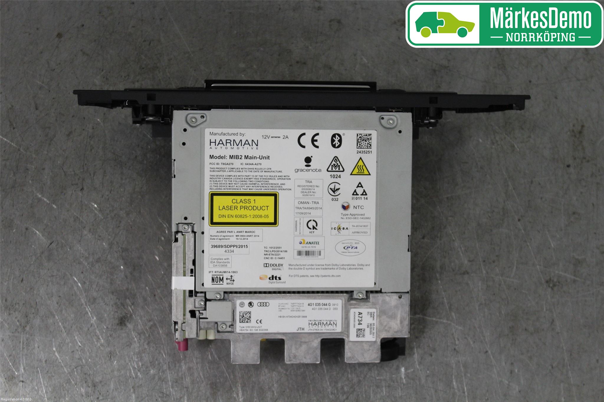Audi A6 ALLROAD 12-18 Cd Radio - Multimediapanel