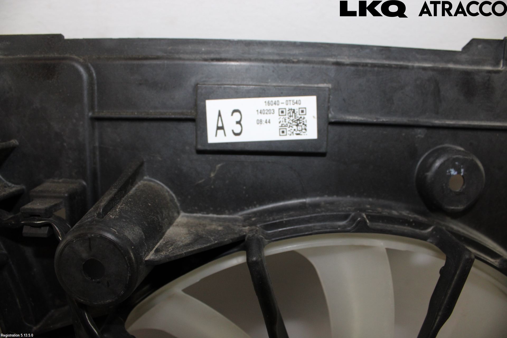 Toyota AURIS 13-19 Kylfläkt El