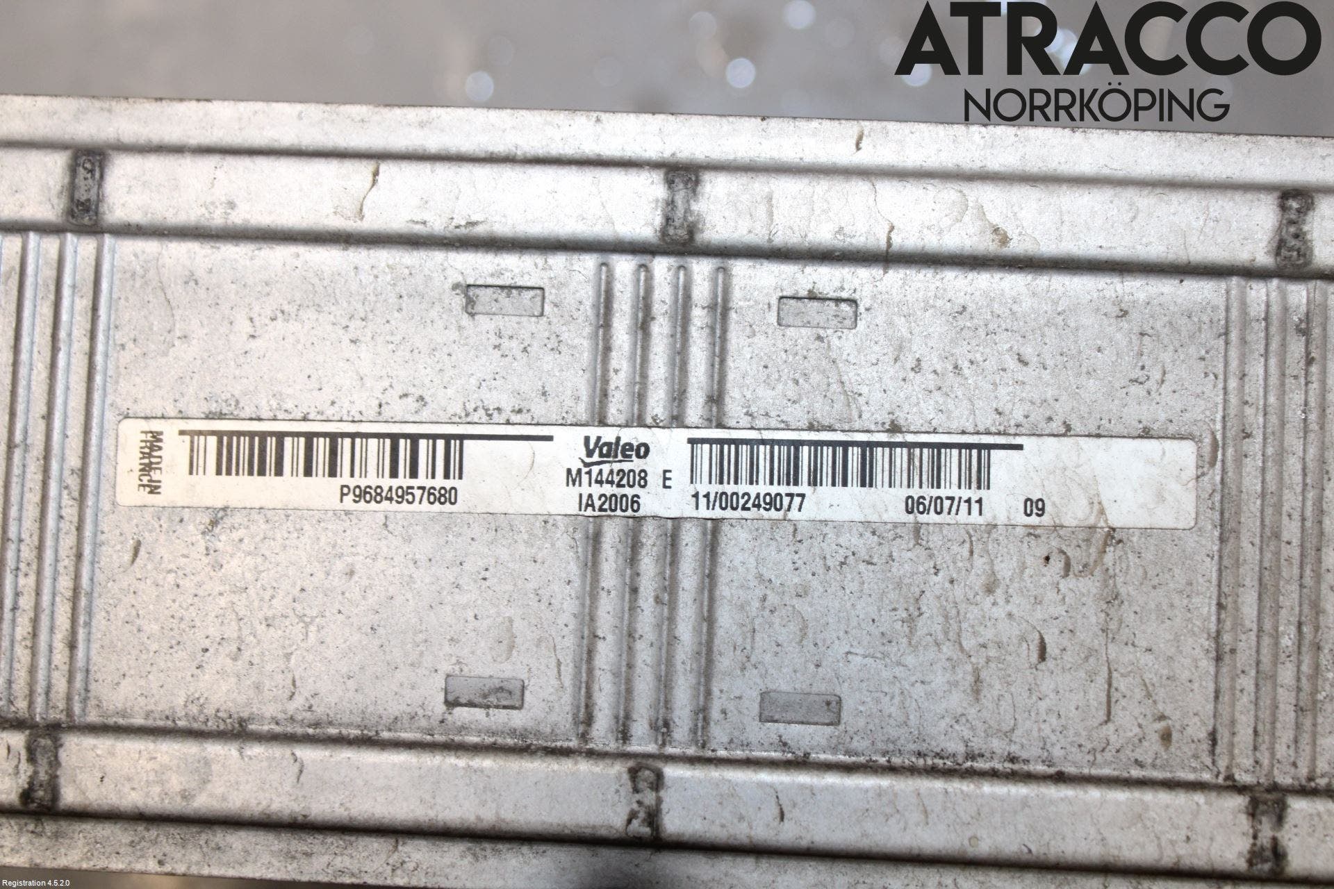 Peugeot 508 11-18 Laddluft-Intercooler Kyl