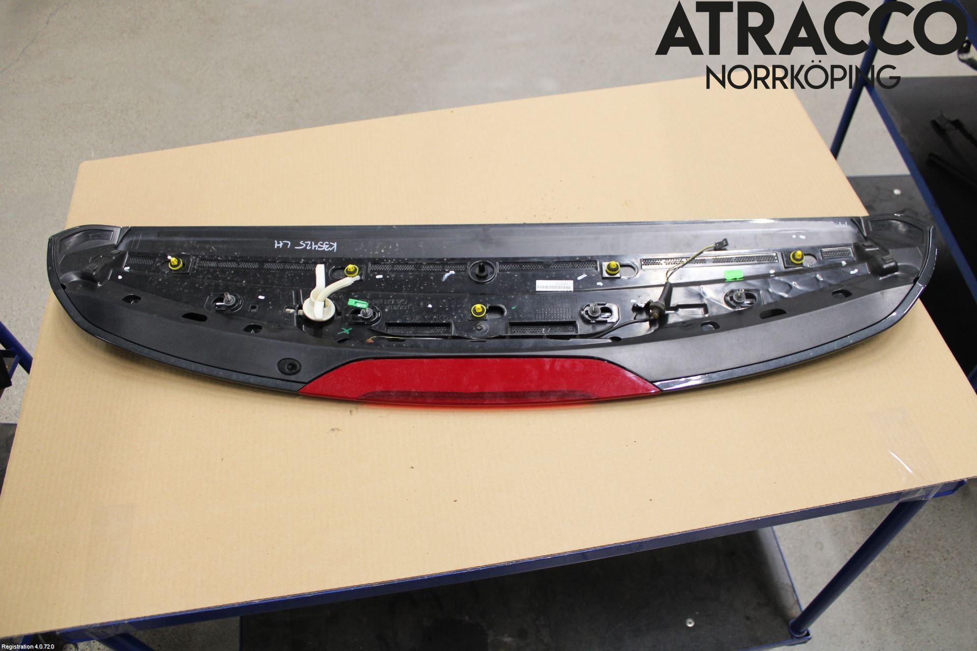 Volvo V60 14-18 Spoiler Baklucka