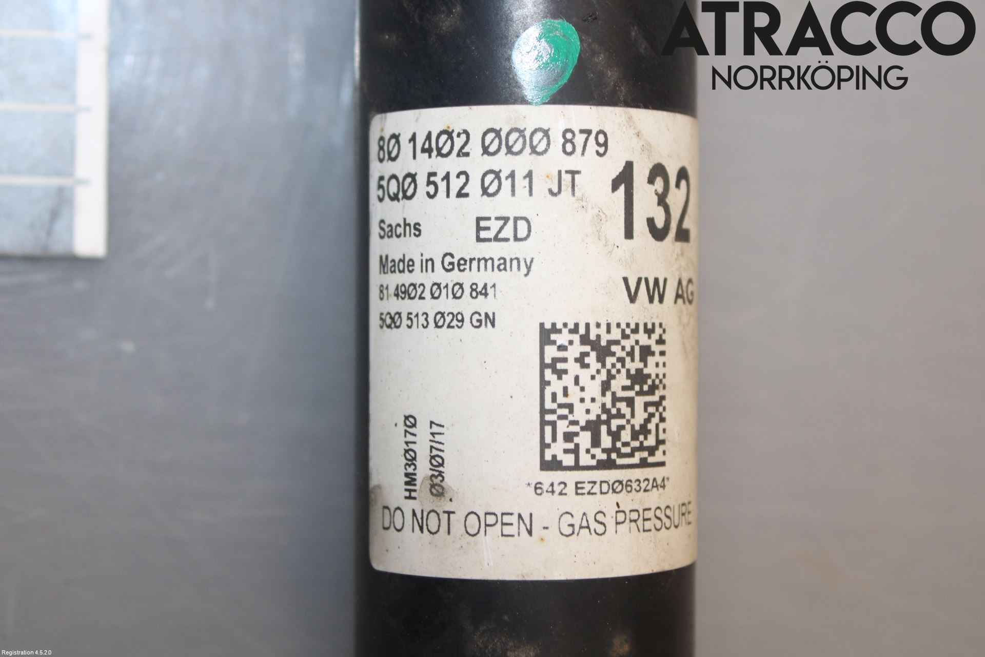 Audi A3/S3 8V 13-20 Stötdämpare Bak