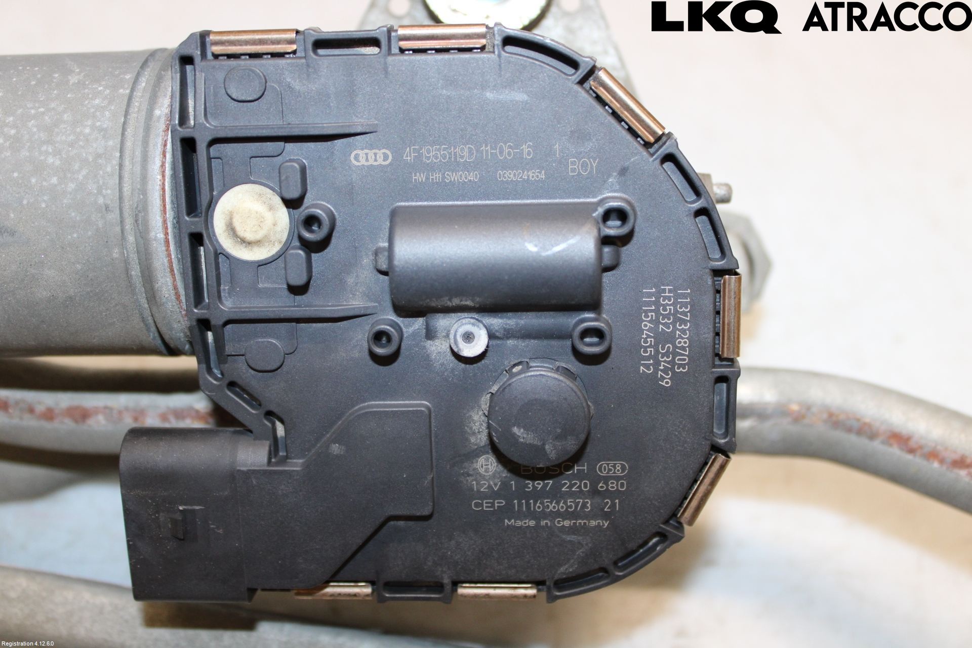 Audi A6/S6     05-11 Torkarmekanism Vindruta