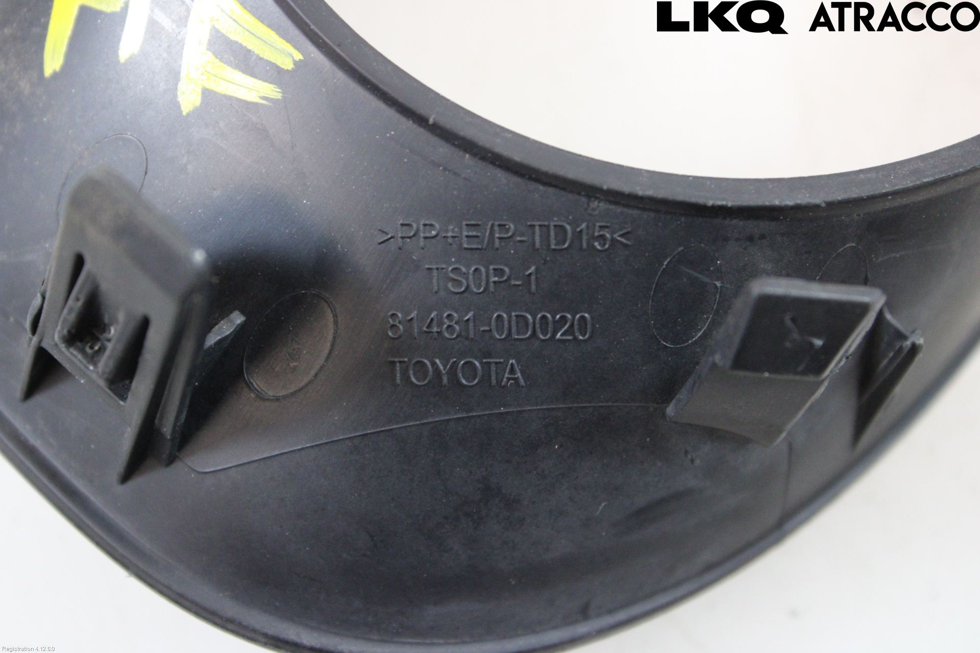 Toyota YARIS XP90 06-11 Dimljussarg Fram
