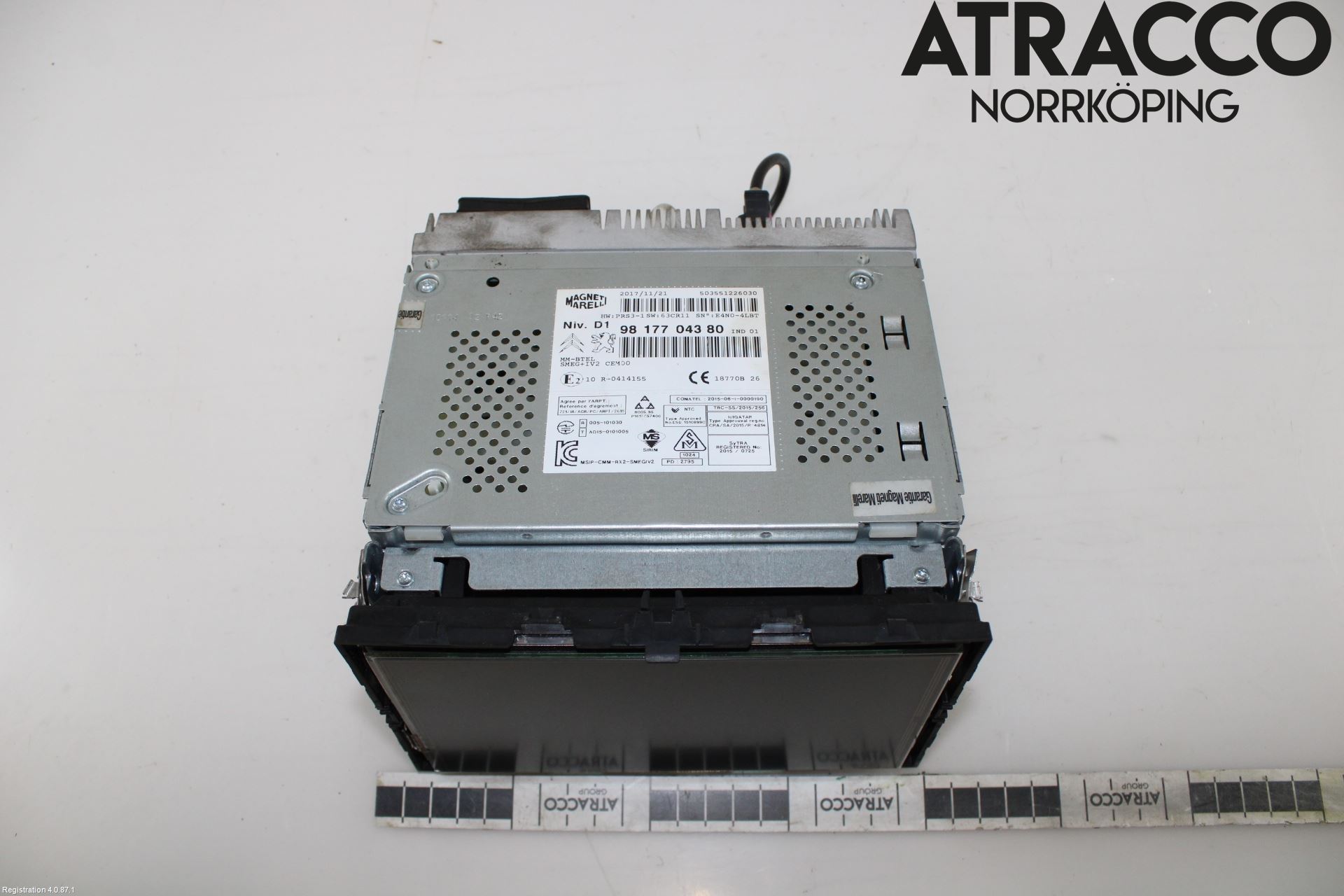 Peugeot PARTNER 16-18 Cd Radio - Multimediapanel