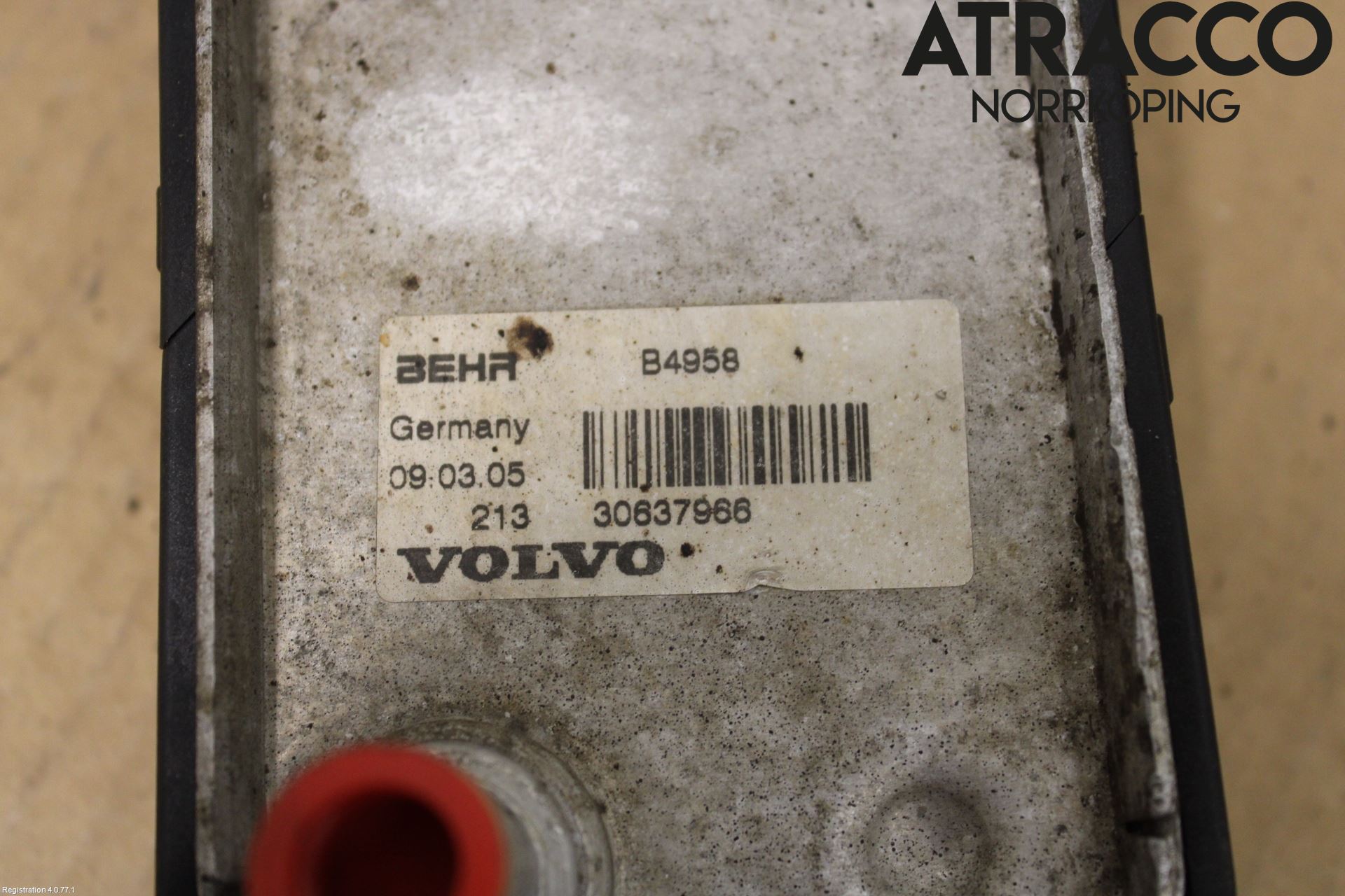 Volvo V50 04-07 Oljekylare Motor