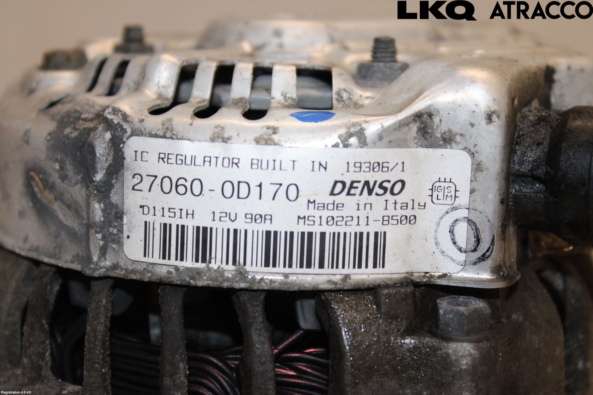 Toyota COROLLA VERSO 04-07 Generator